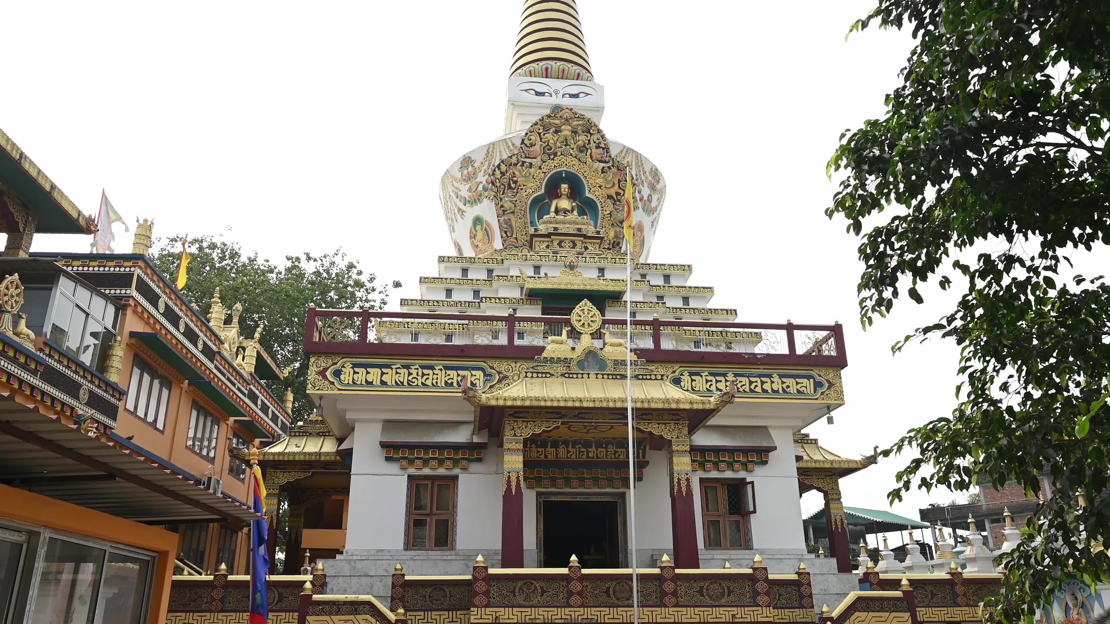 Inside Salugara Monastery - Dalai Lama - Buddhism