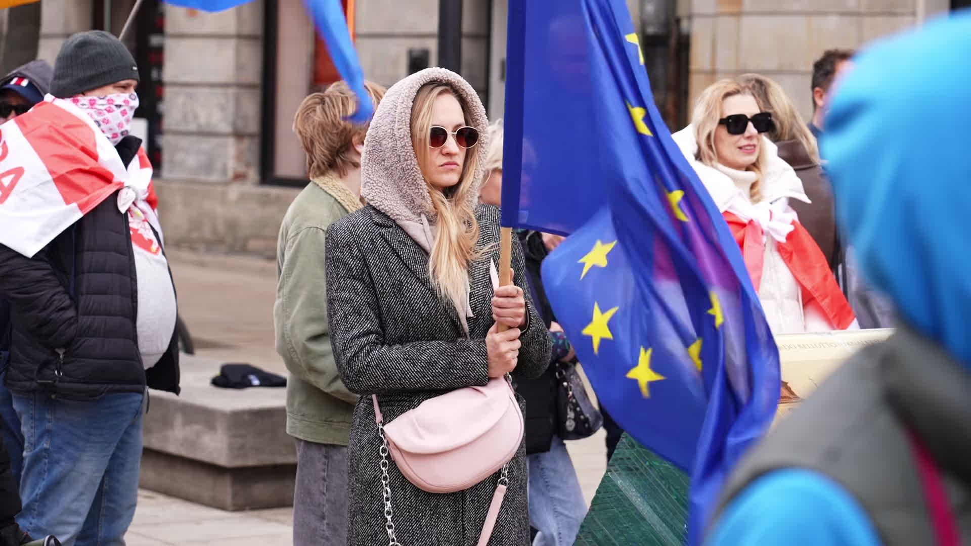 Belarusians in Warsaw Mark 40 Years Since Chernobyl, Denounce Lukashenko's 'Politics of Lies'