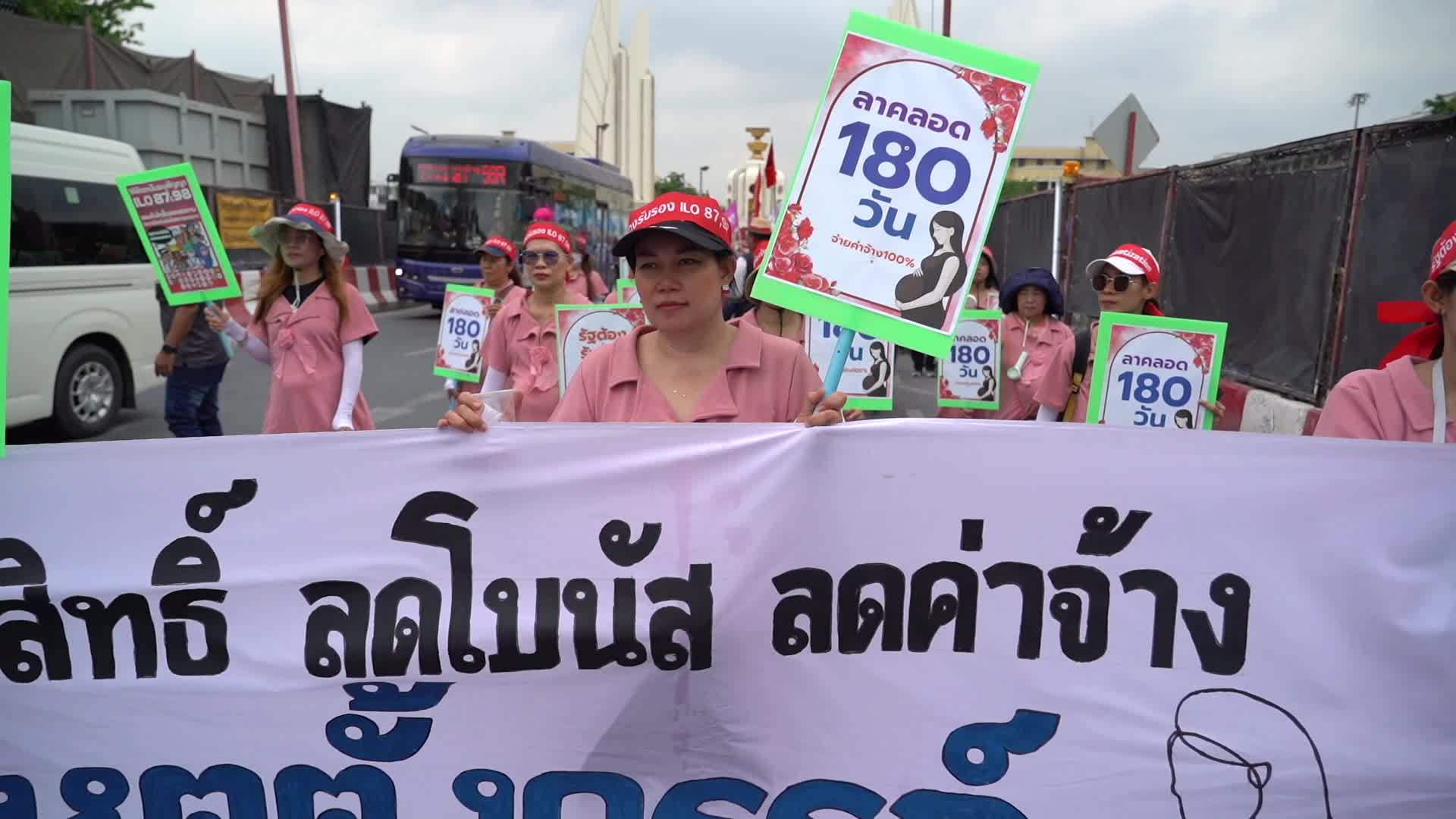 International Labor Day In Bangkok.