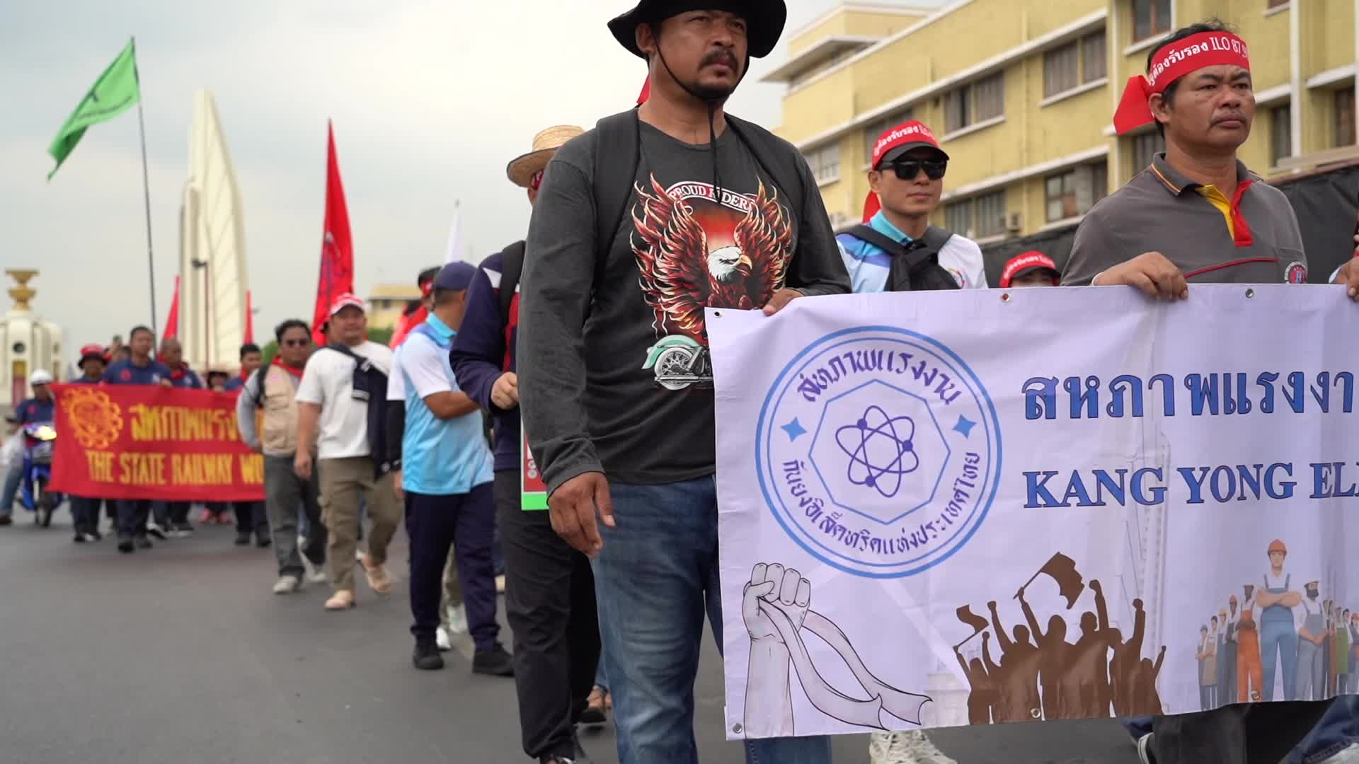 International Labor Day In Bangkok.