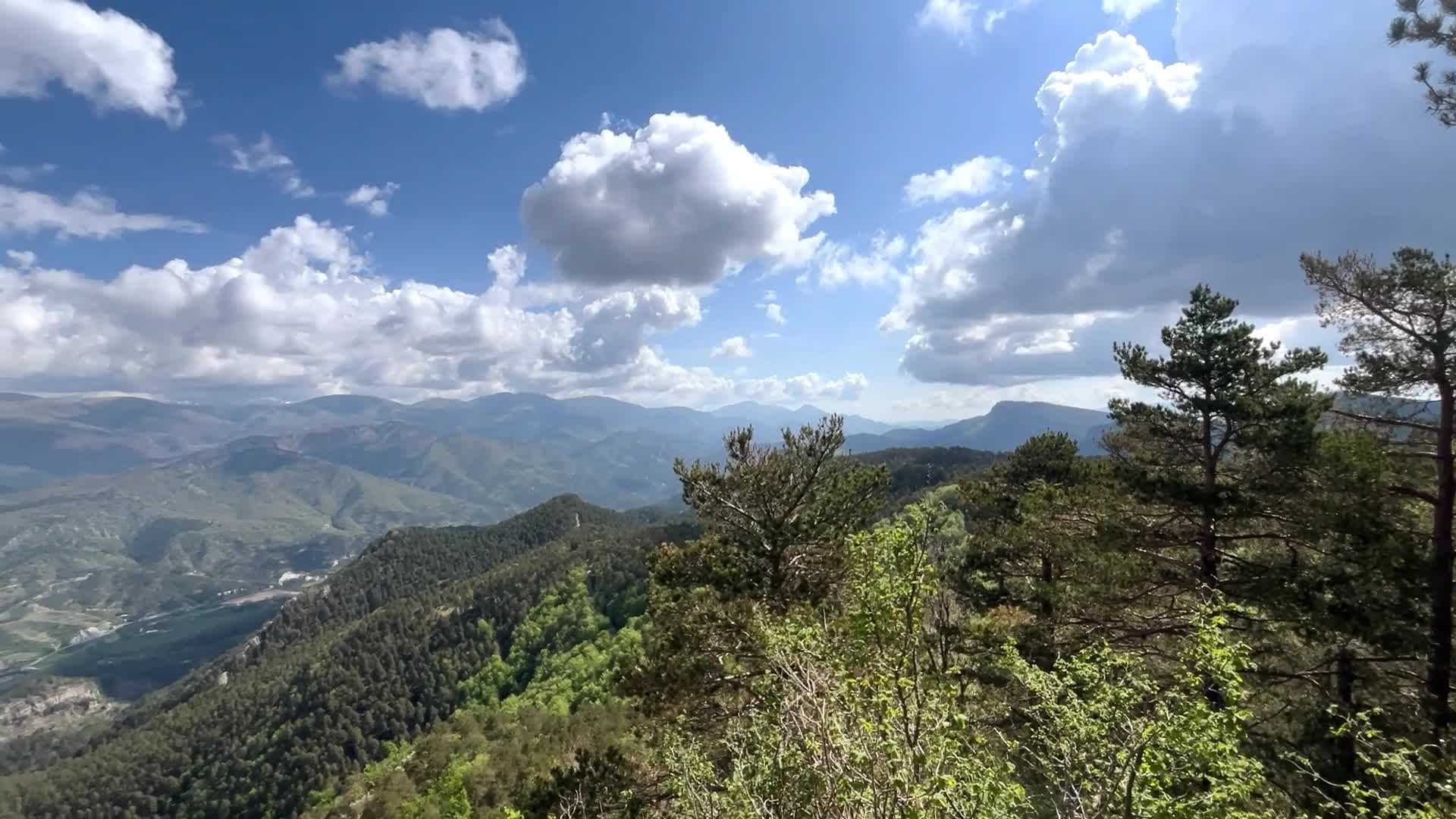 View of the Pyrenees