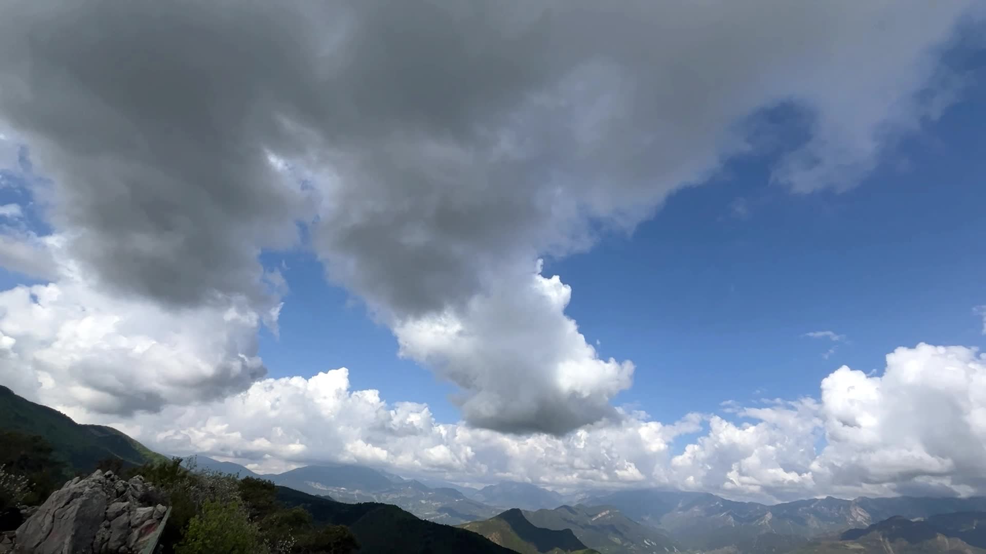 View of the Pyrenees