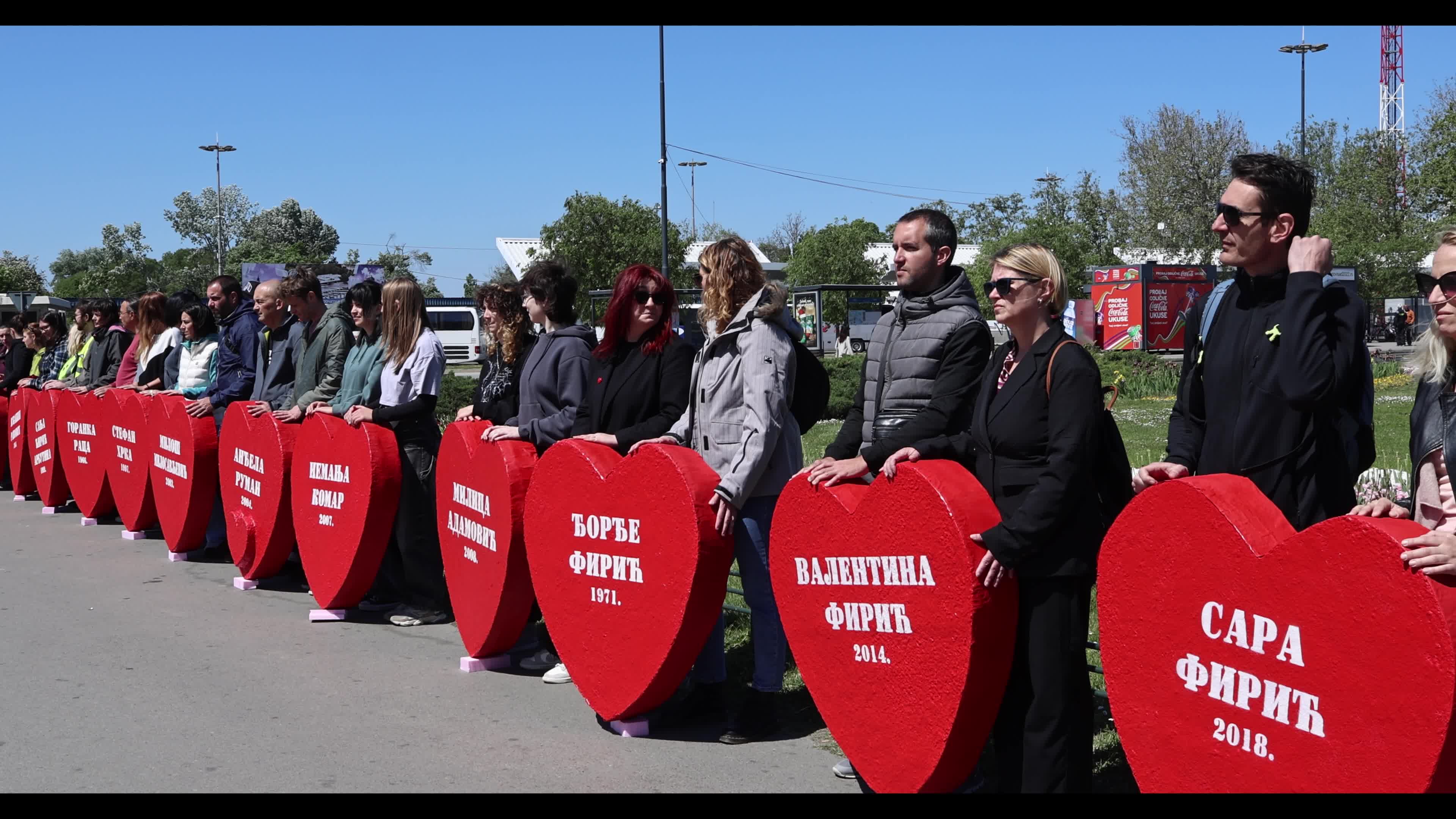 Protest rally in Novi Sad