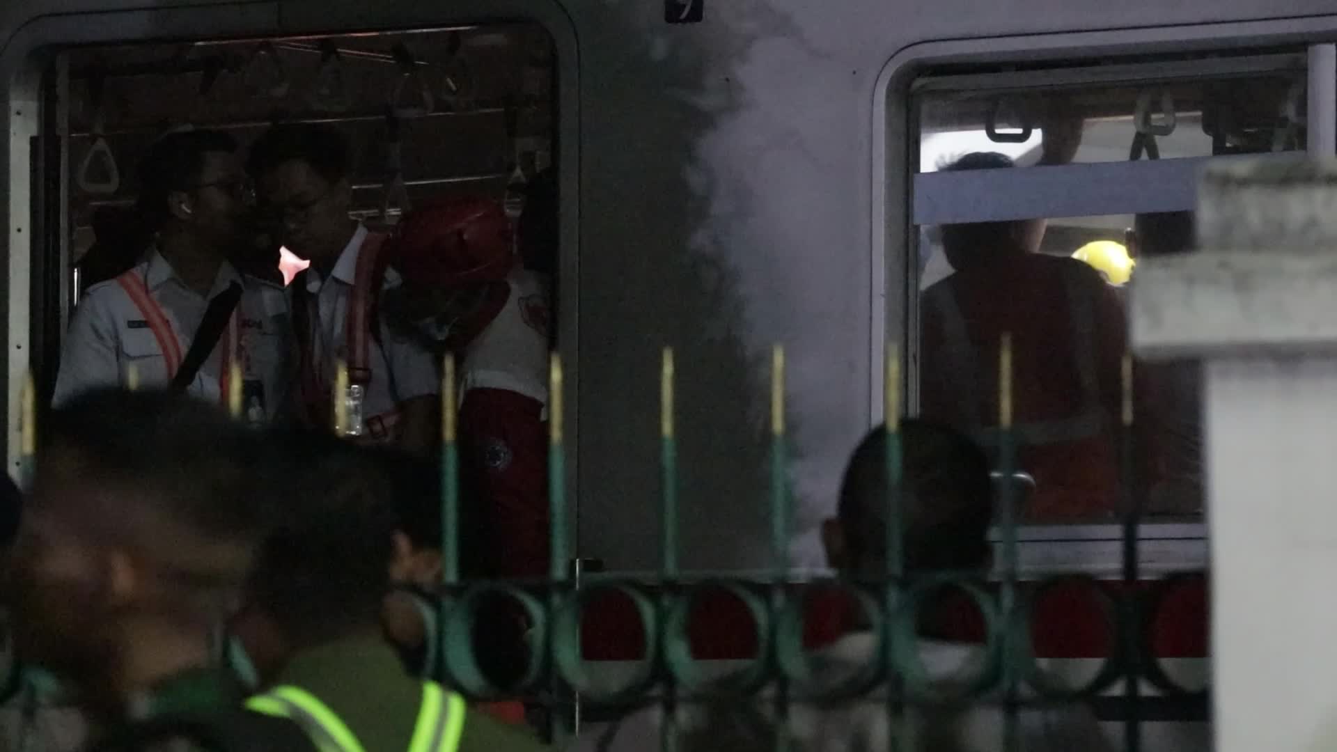 Train crash in Indonesia