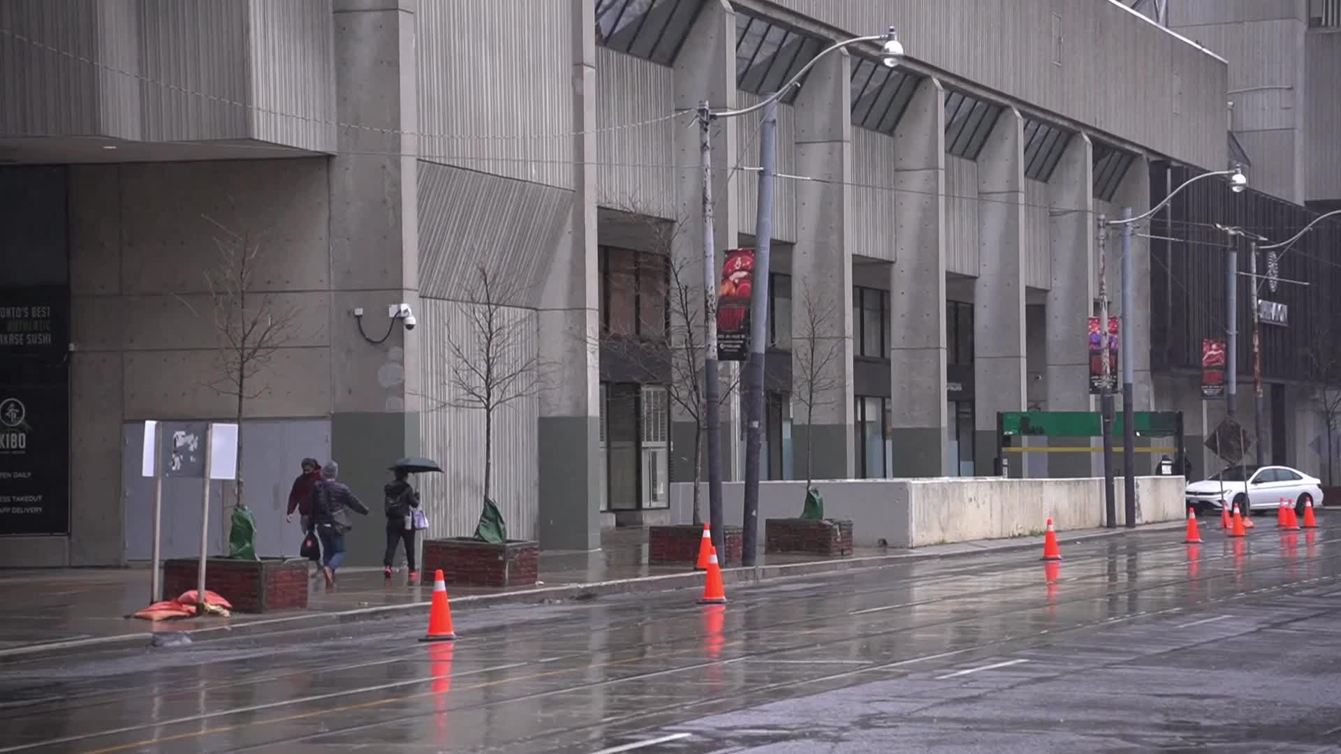 Rainy Day In Toronto, Canada