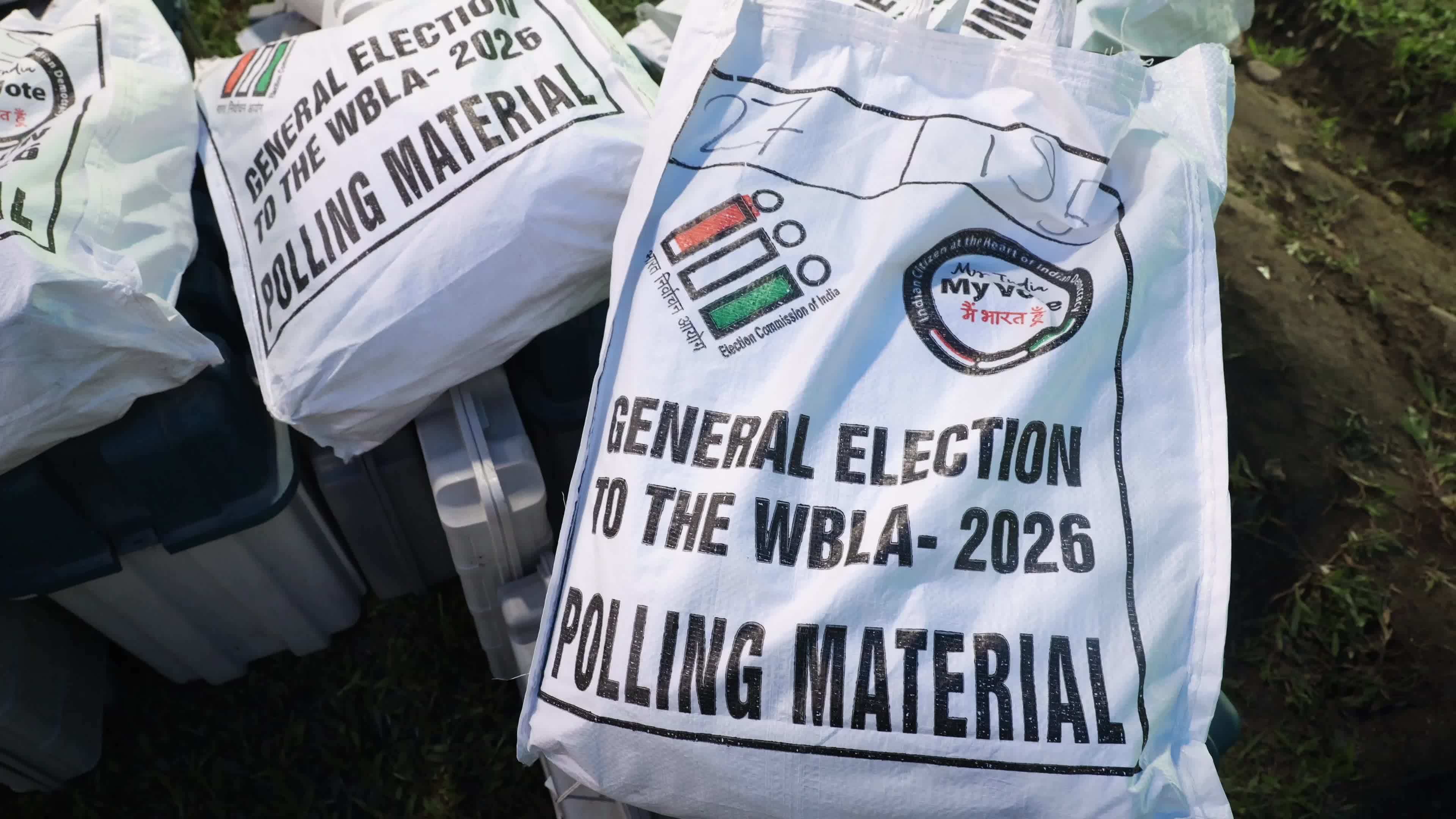 Preparation For First Phase Of West Bengal Assembly Elections Ind Siliguri City