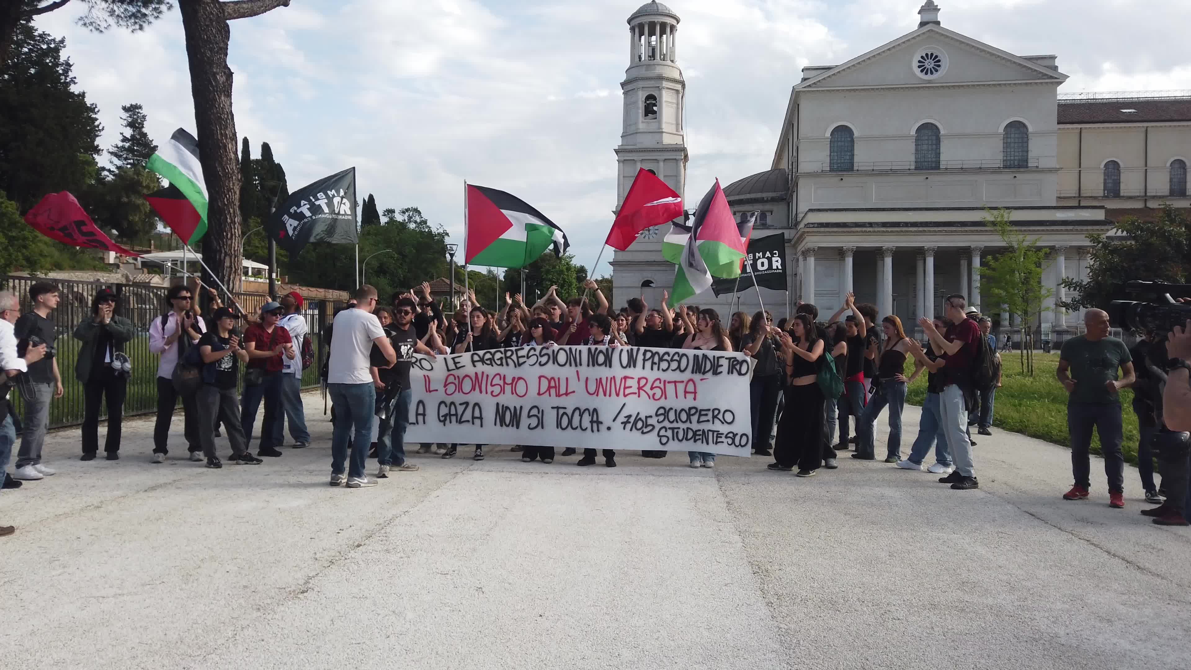 ANPI solidarity rally for injured protesters