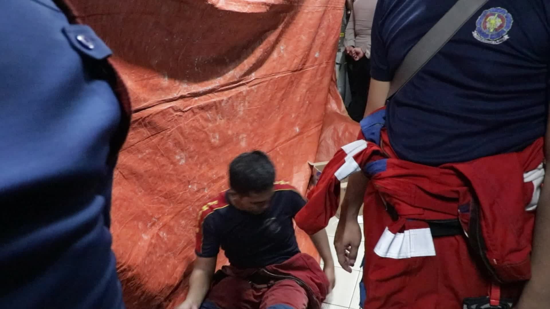 Train crash in Indonesia
