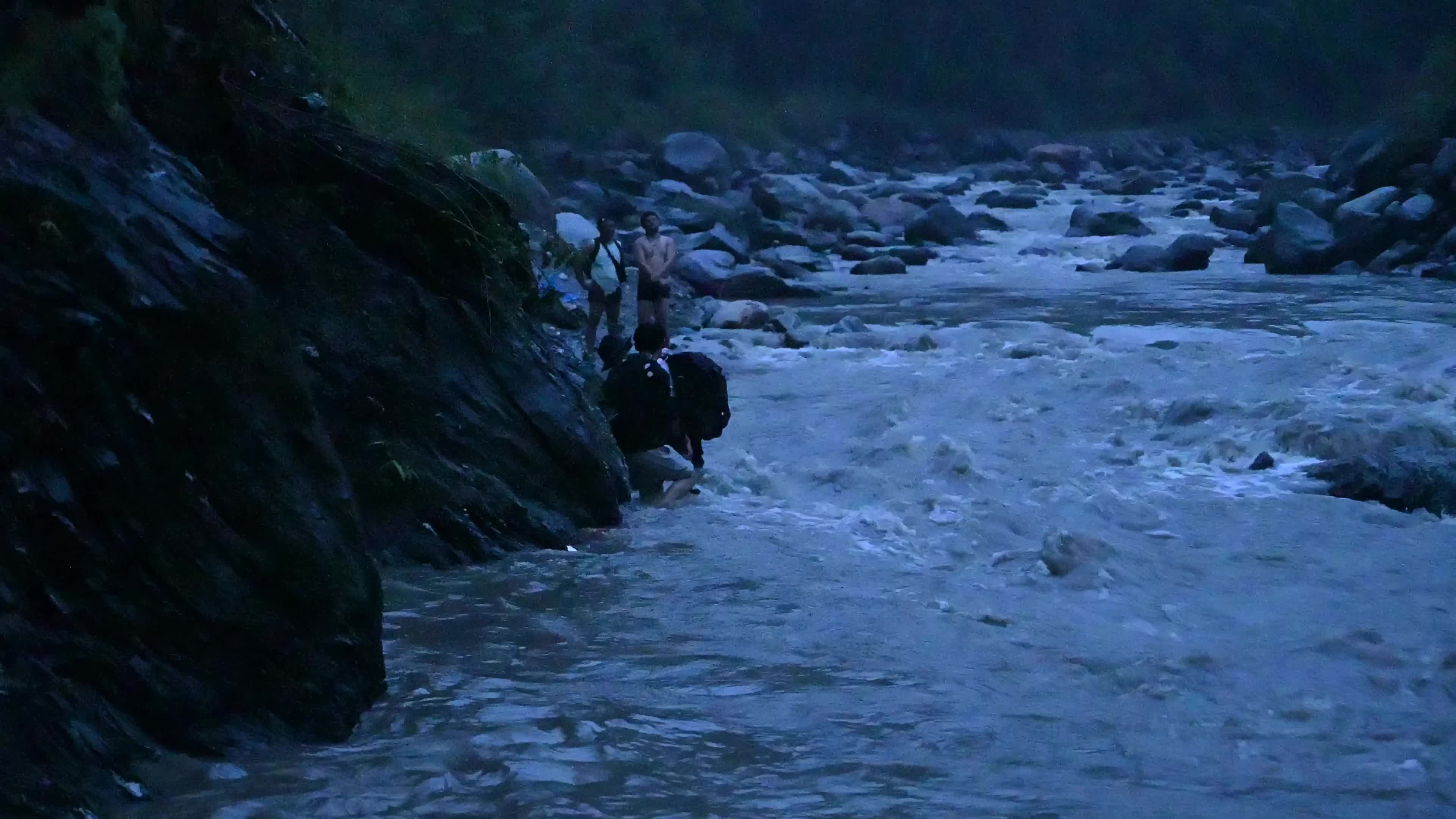 Rishi River During monsoon - Border of West Bengal and Sikkim - Himalayan Foothills