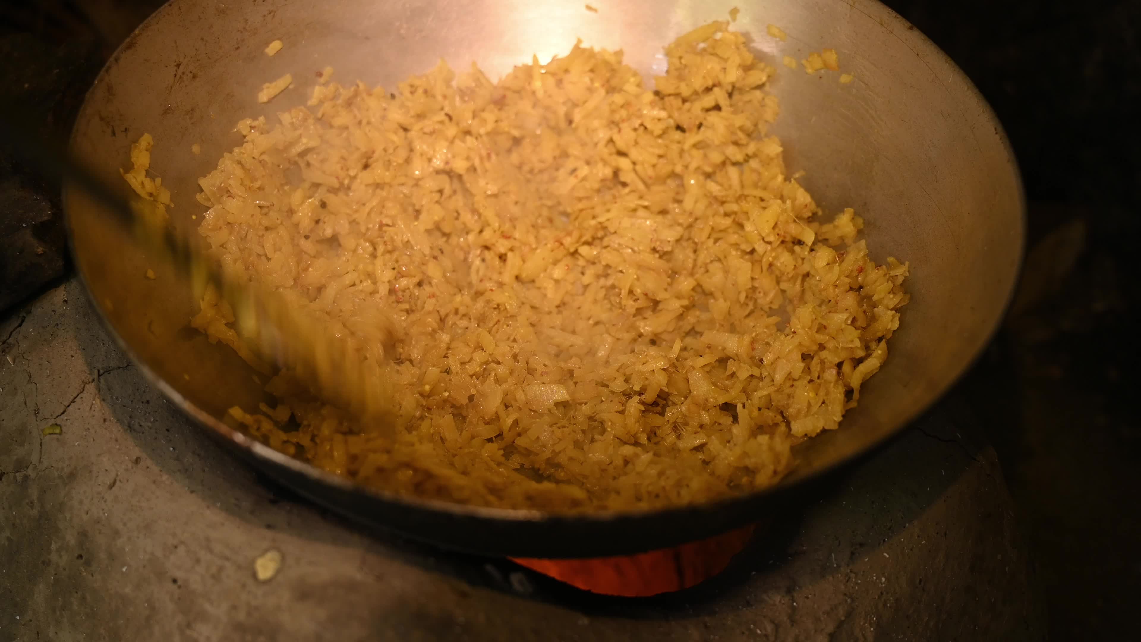Banana Stem (or Thor) Cooking - Edible innermost core
