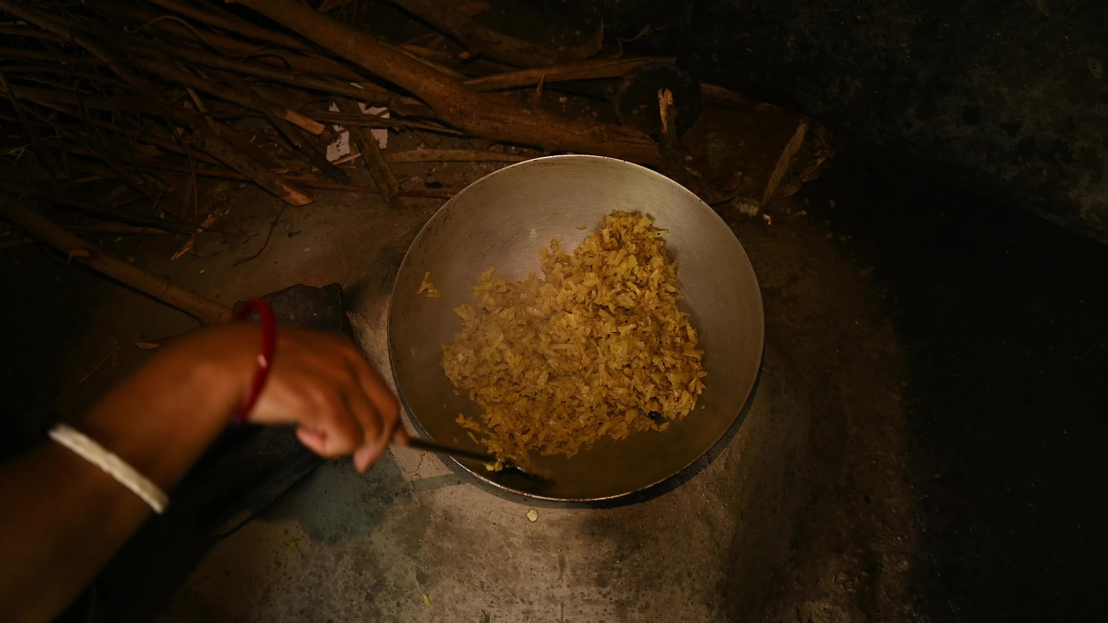 Banana Stem (or Thor) Cooking - Edible innermost core