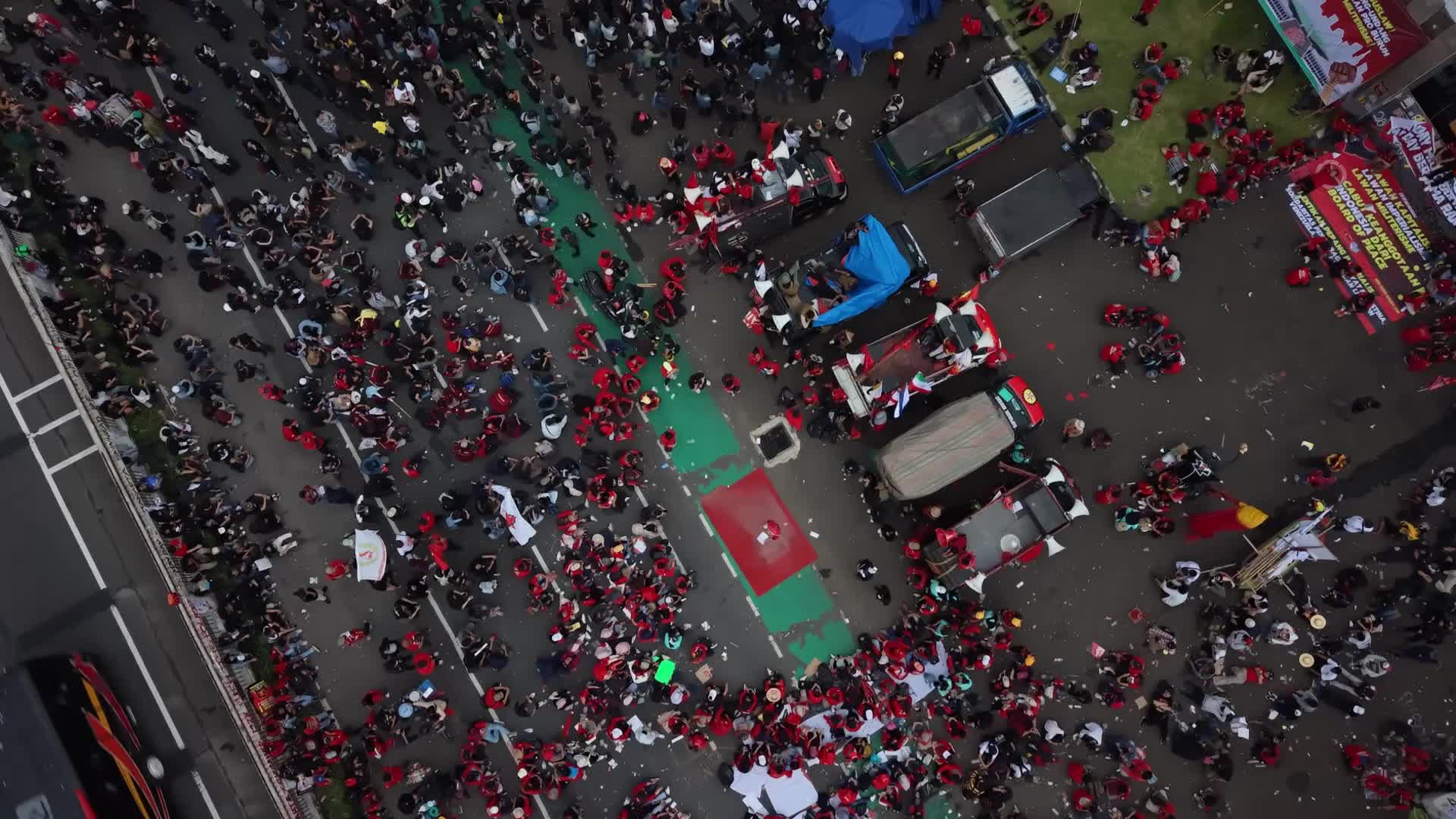 May day in Indonesia