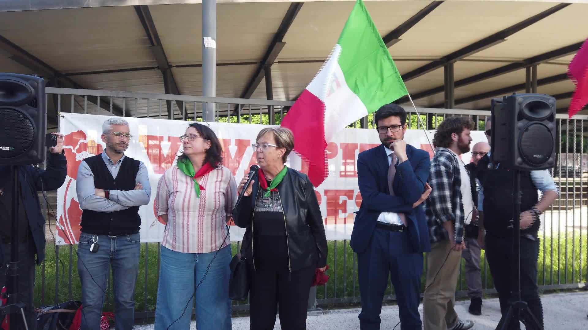 Marina Pierlorenzi, presidente provinciale dell'ANPI di Roma - 29/04/2026