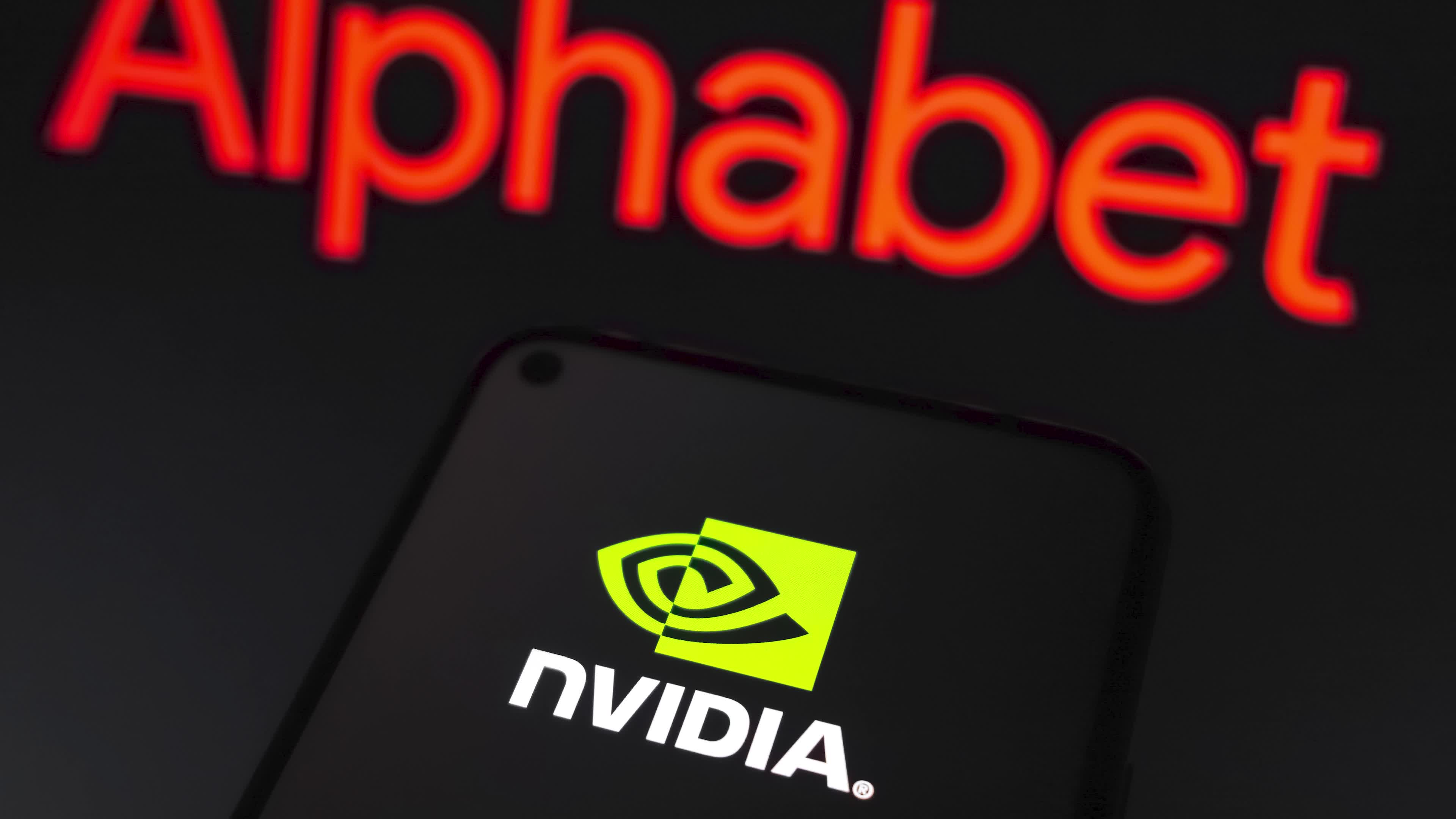 Alphabet closes in on Nvidia's spot as world's biggest company