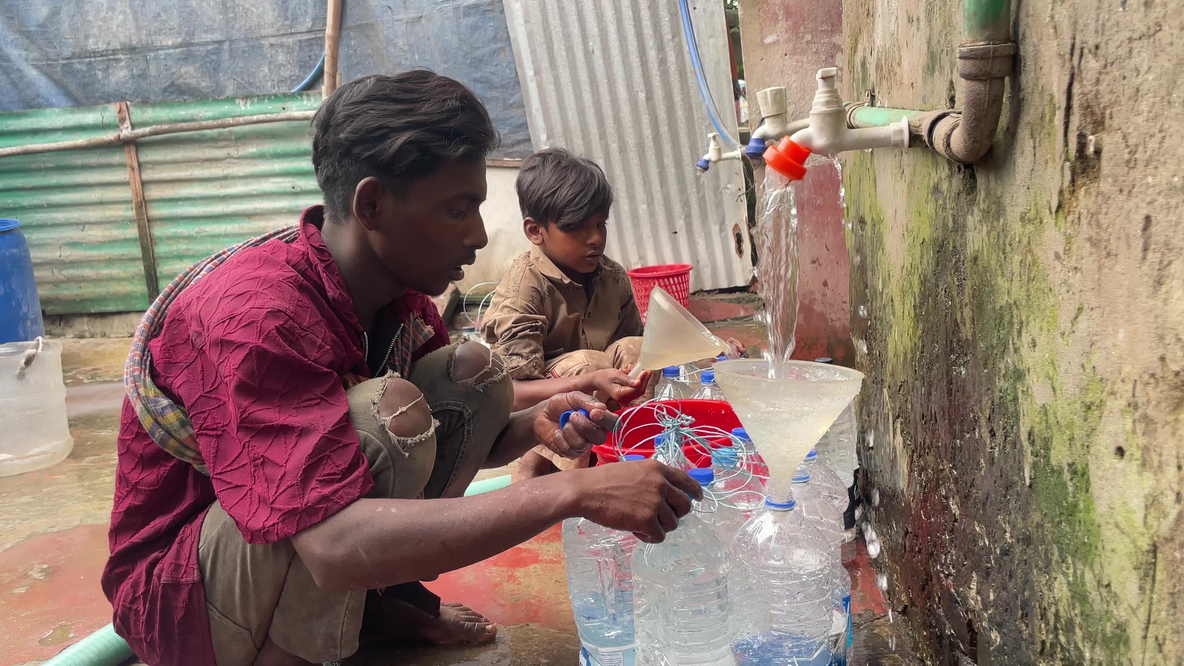 Half-Price Water at Sadarghat in Dhaka