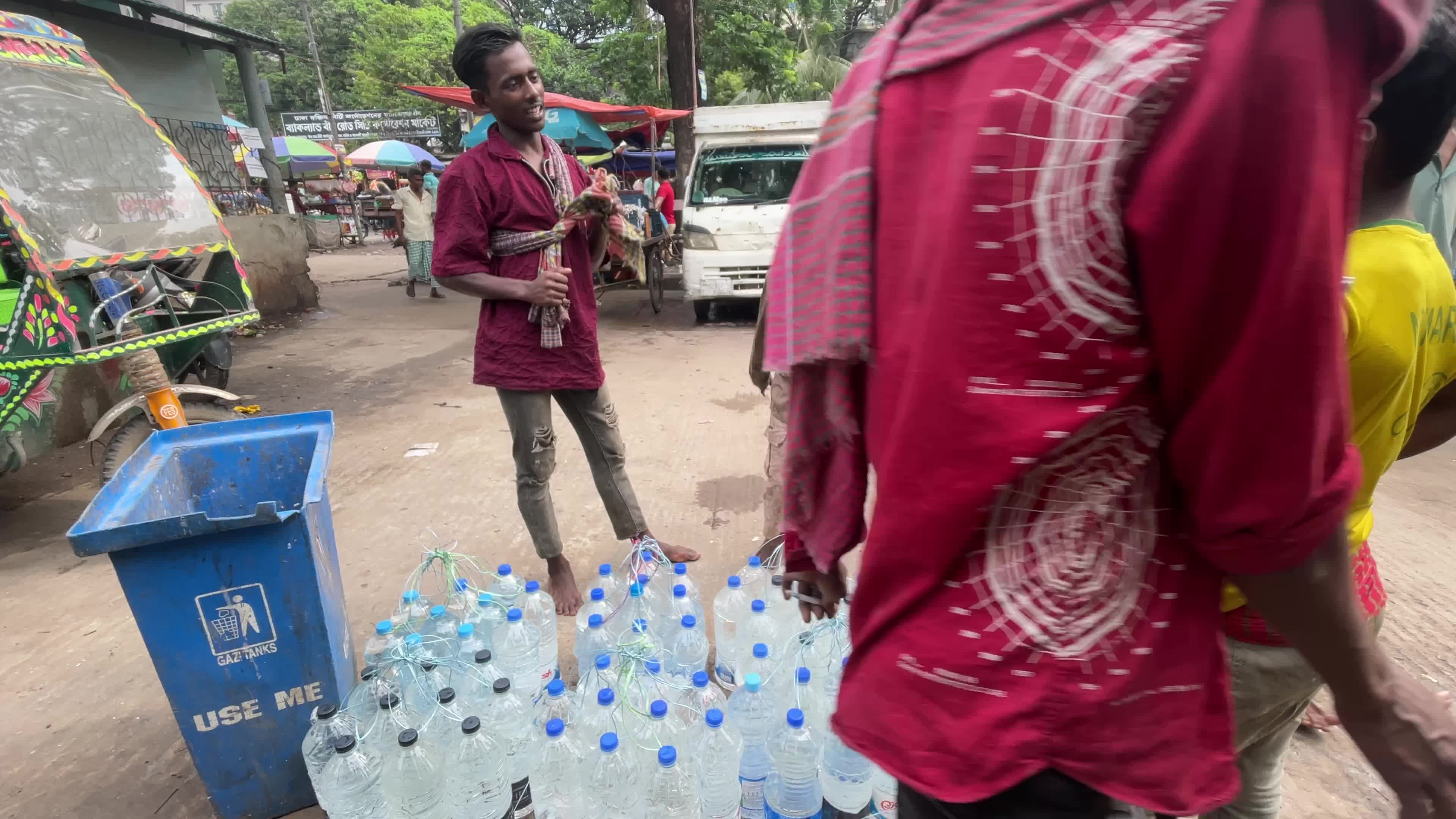 Half-Price Water at Sadarghat in Dhaka