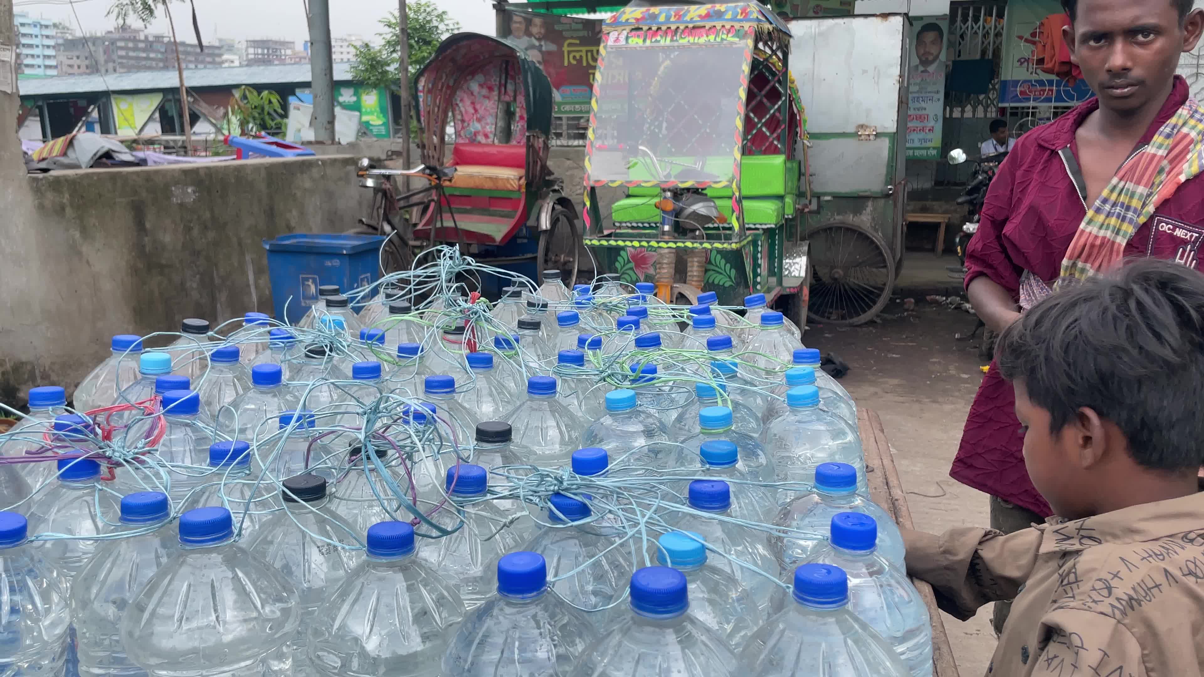 Half-Price Water at Sadarghat in Dhaka