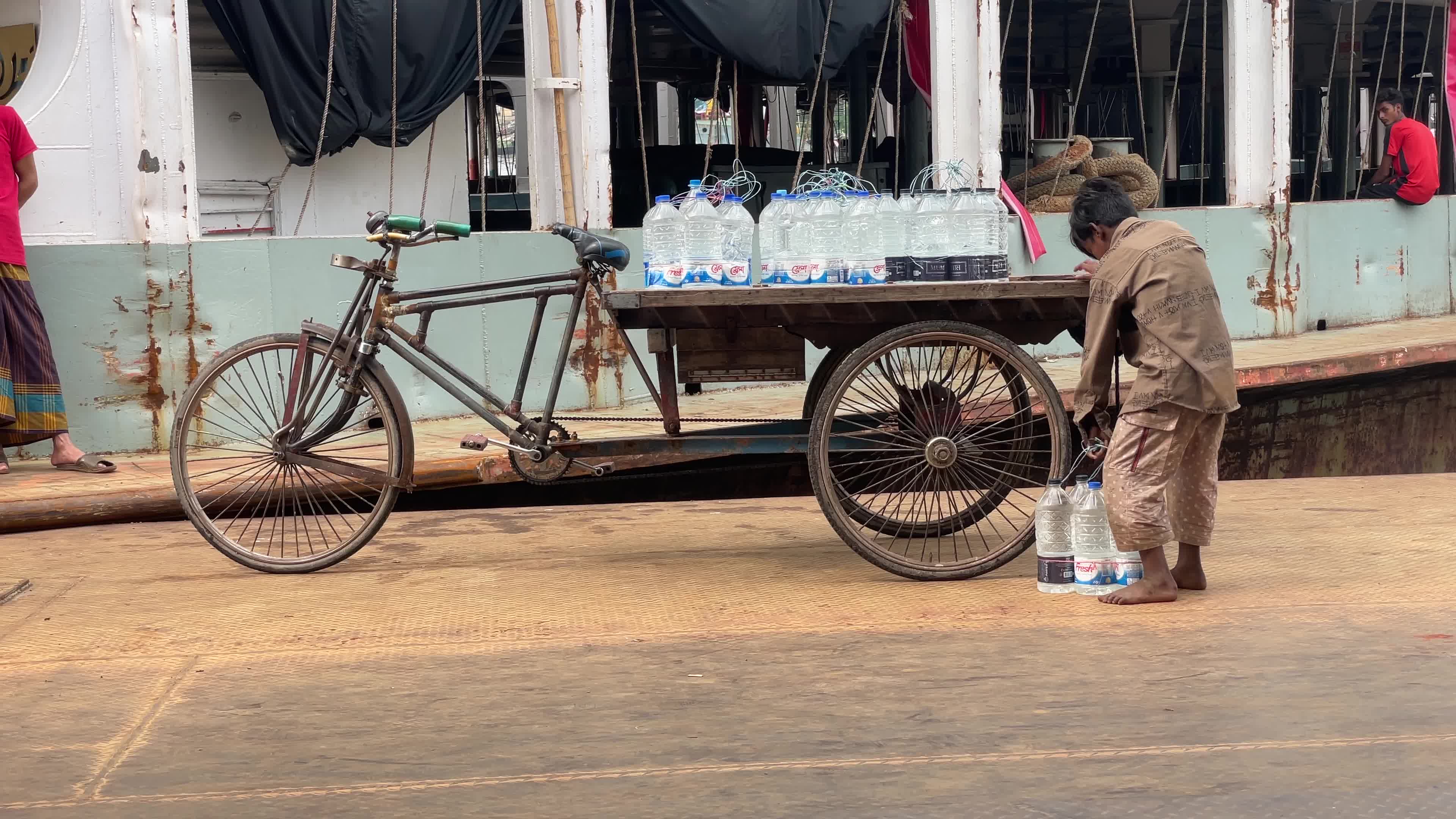 Half-Price Water at Sadarghat in Dhaka
