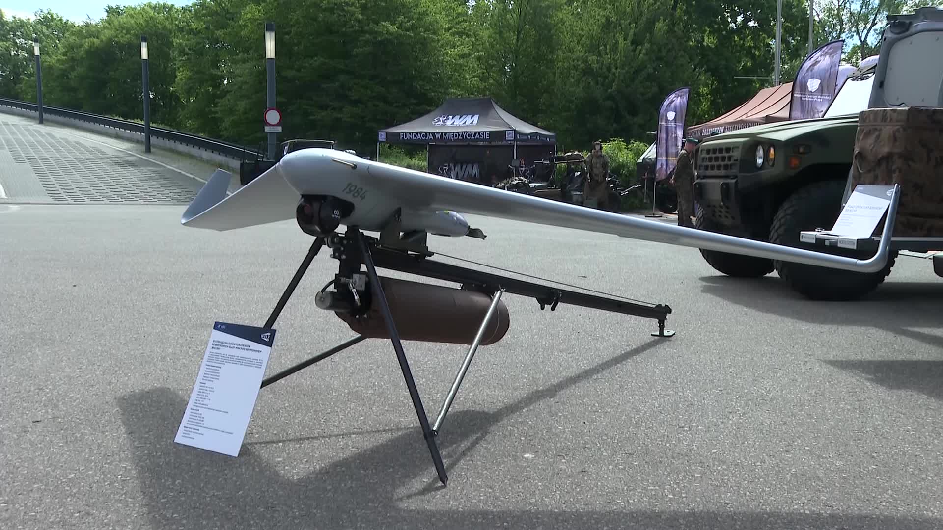 POLAND: military equipment exhibition in Warsaw