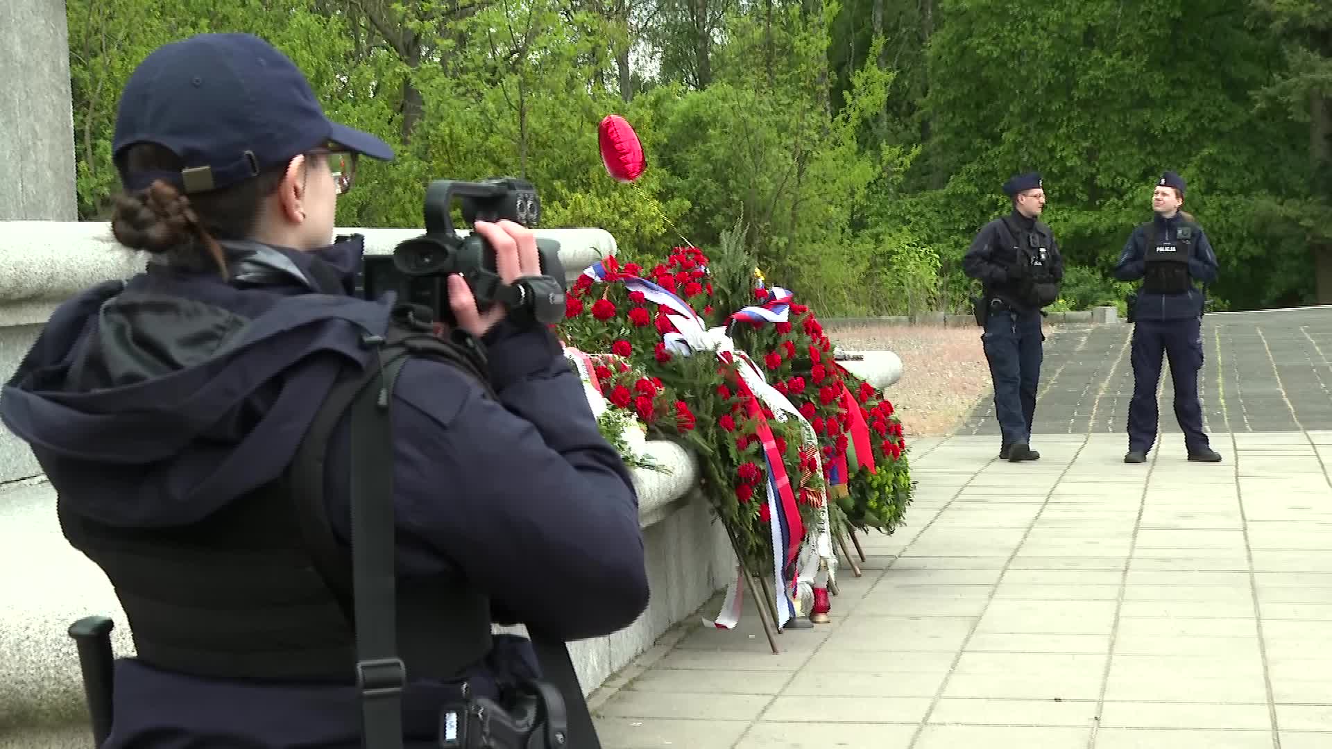 Poland: Victory Day protest