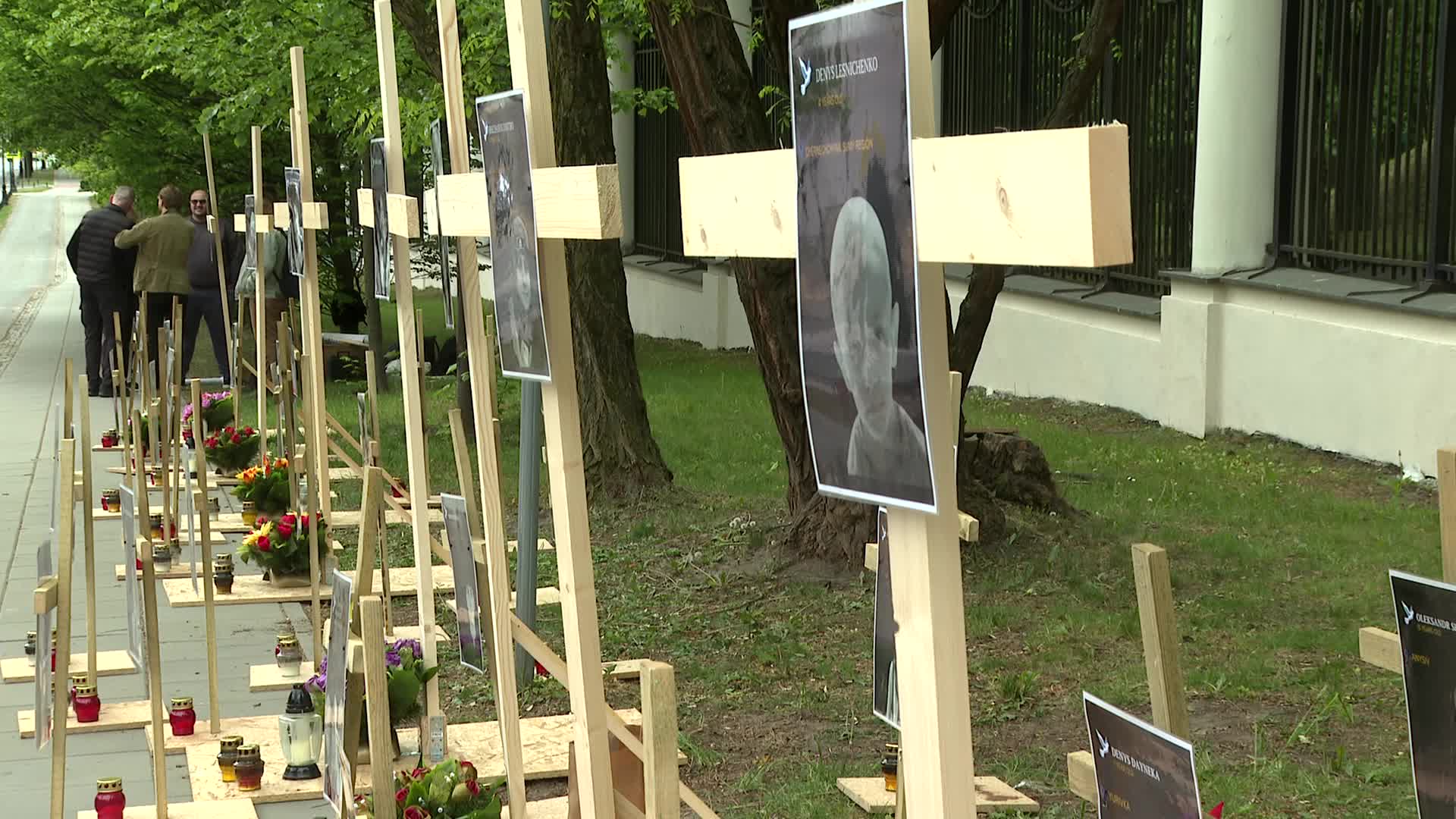 Poland: Russian embassy protest