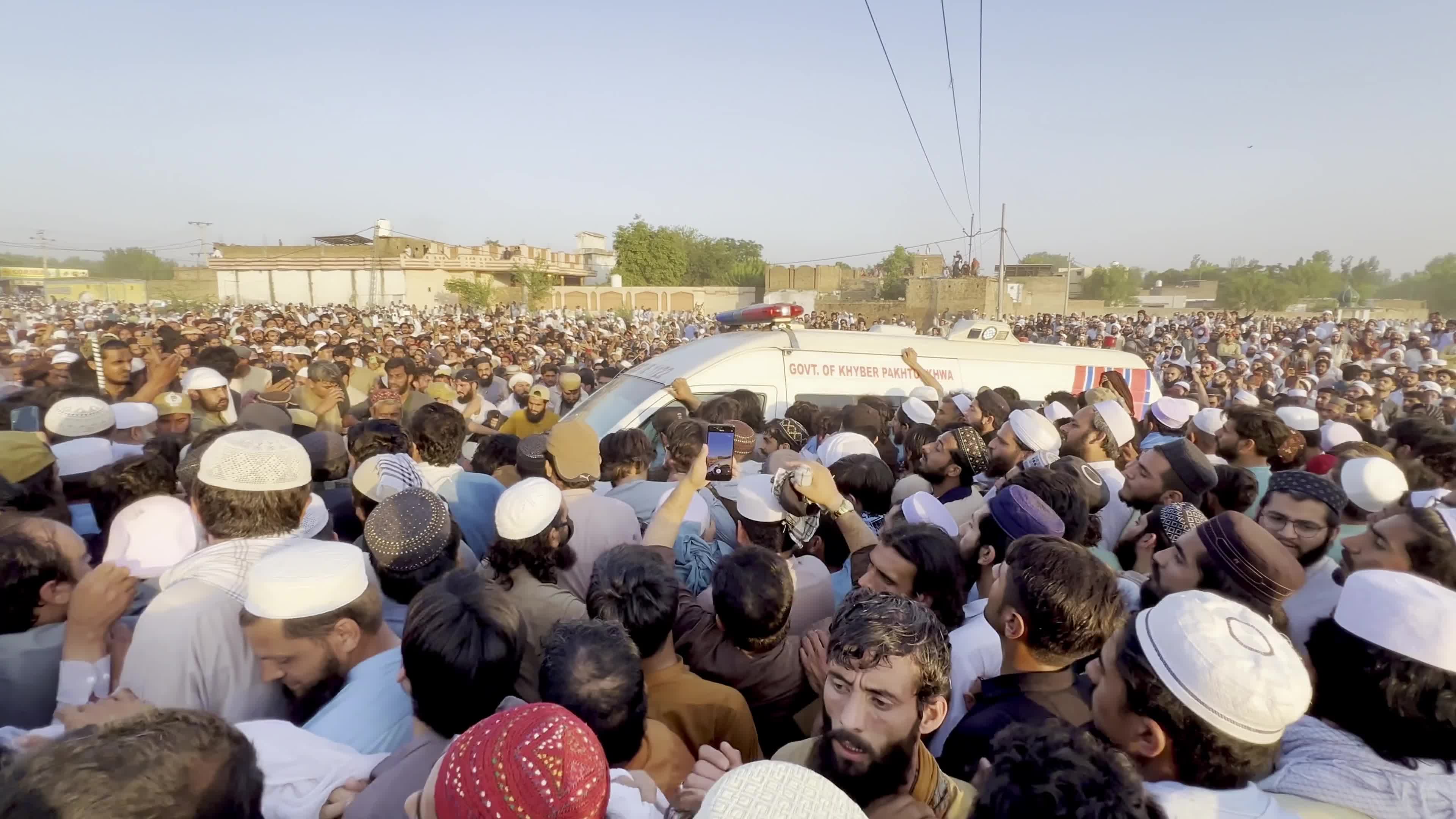 Pakistan Cleric Maulana Muhammad Idrees Shot Dead, Massive Crowds Attend Funeral