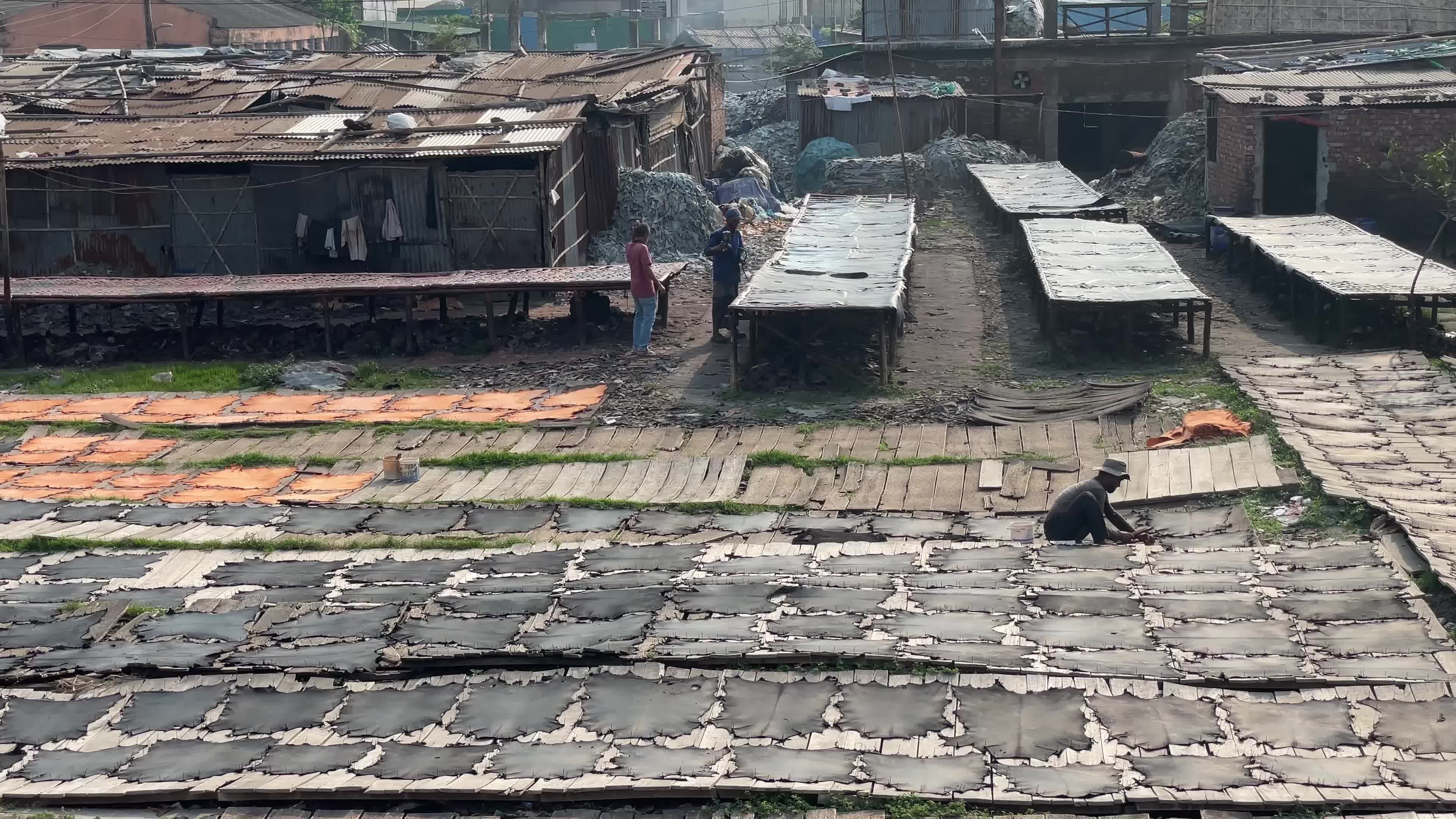 Leather Processing Continues In Dhaka’s Hazaribagh