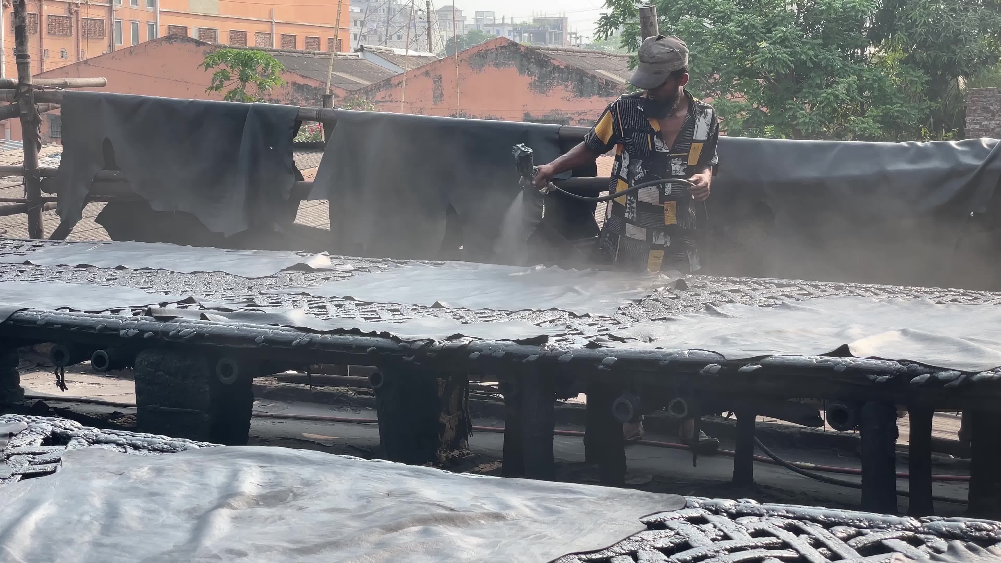 Leather Processing Continues In Dhaka’s Hazaribagh