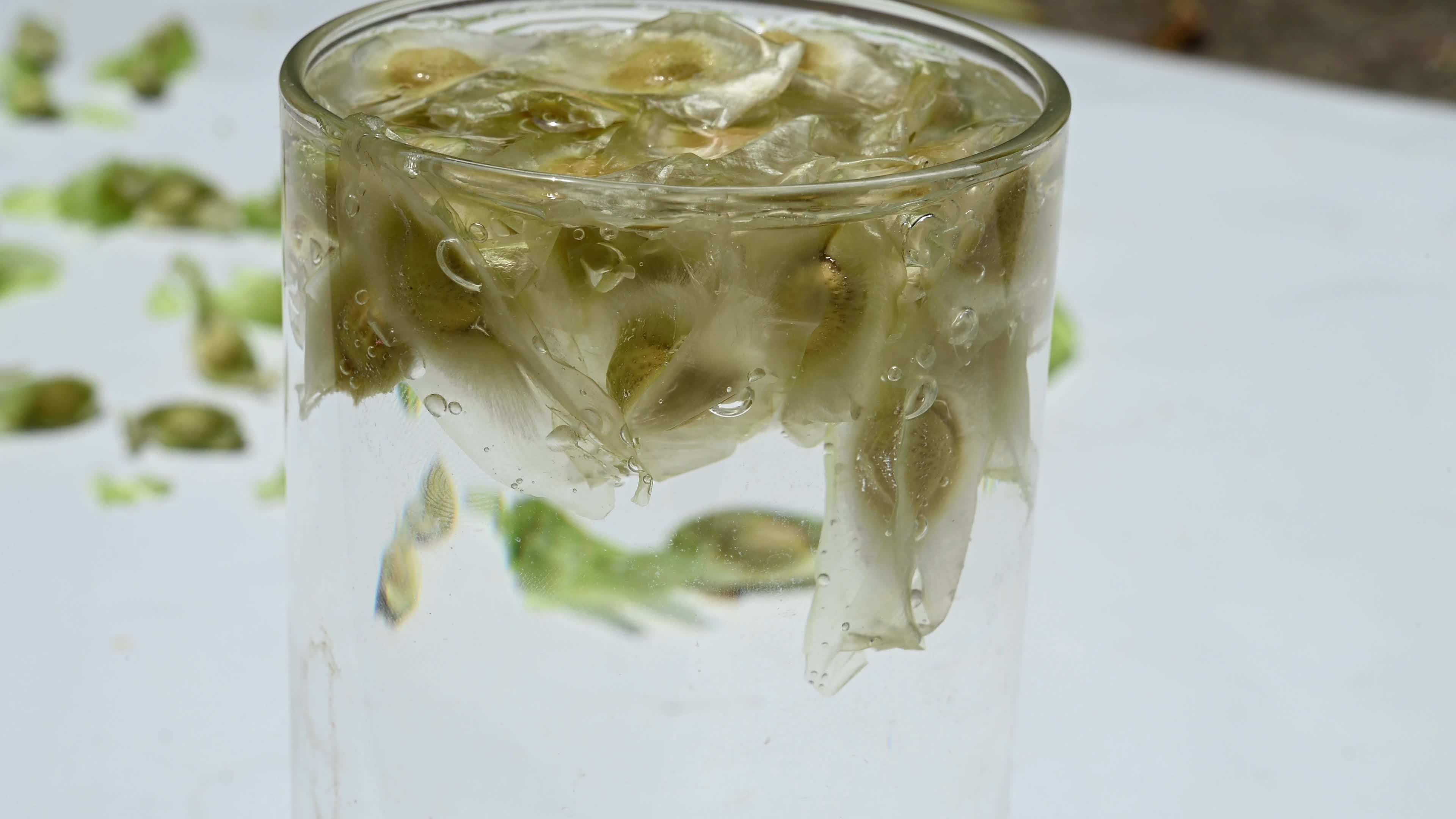 Moringa seeds - Microplastics from water