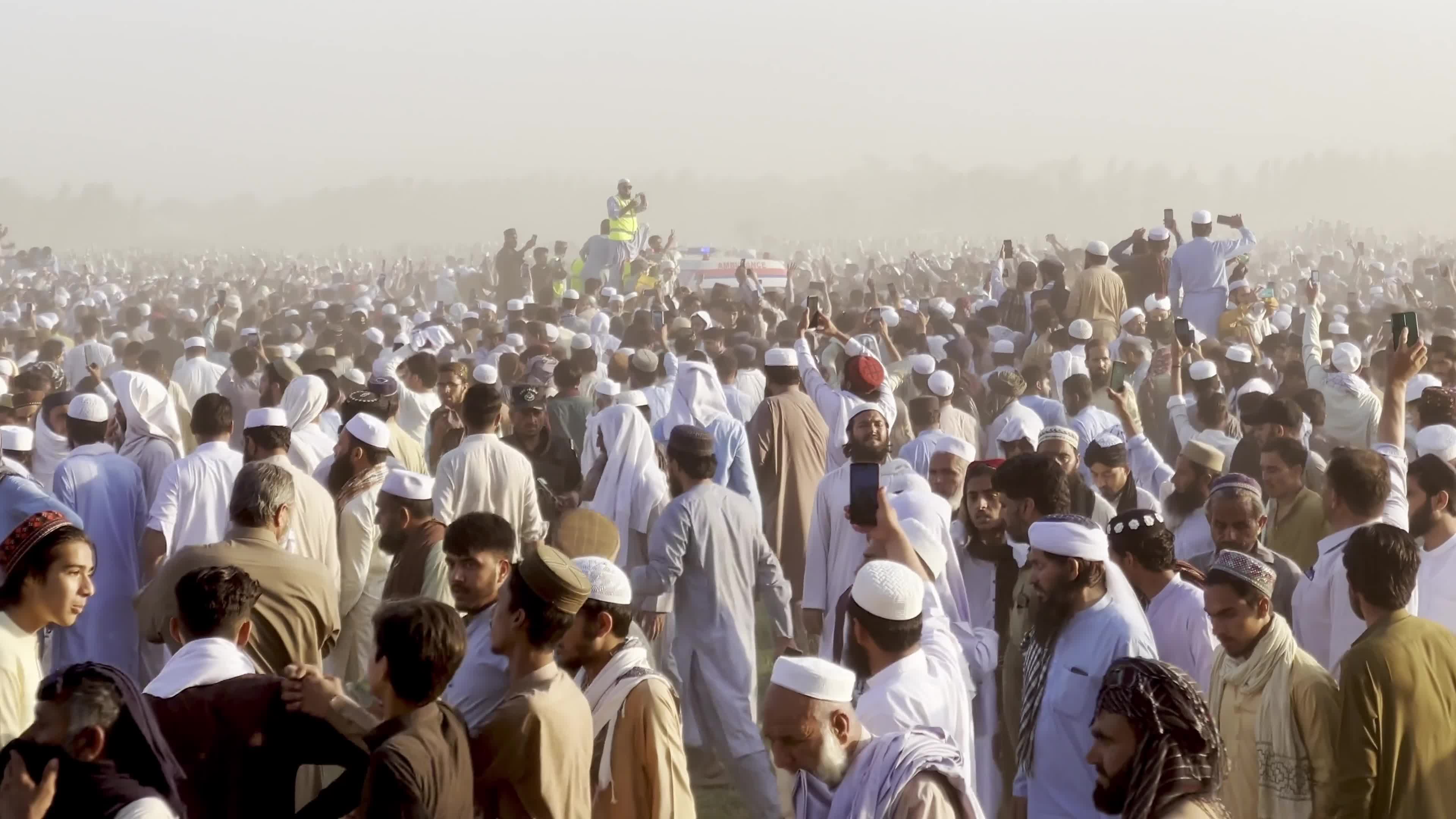 Pakistan Cleric Maulana Muhammad Idrees Shot Dead, Massive Crowds Attend Funeral