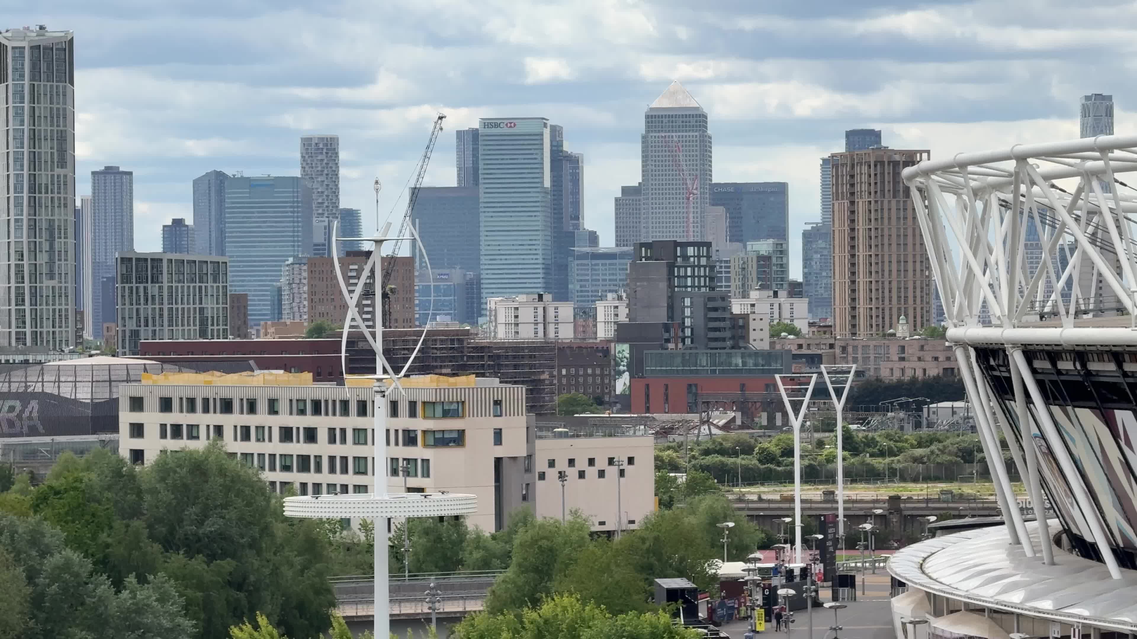 View of East London