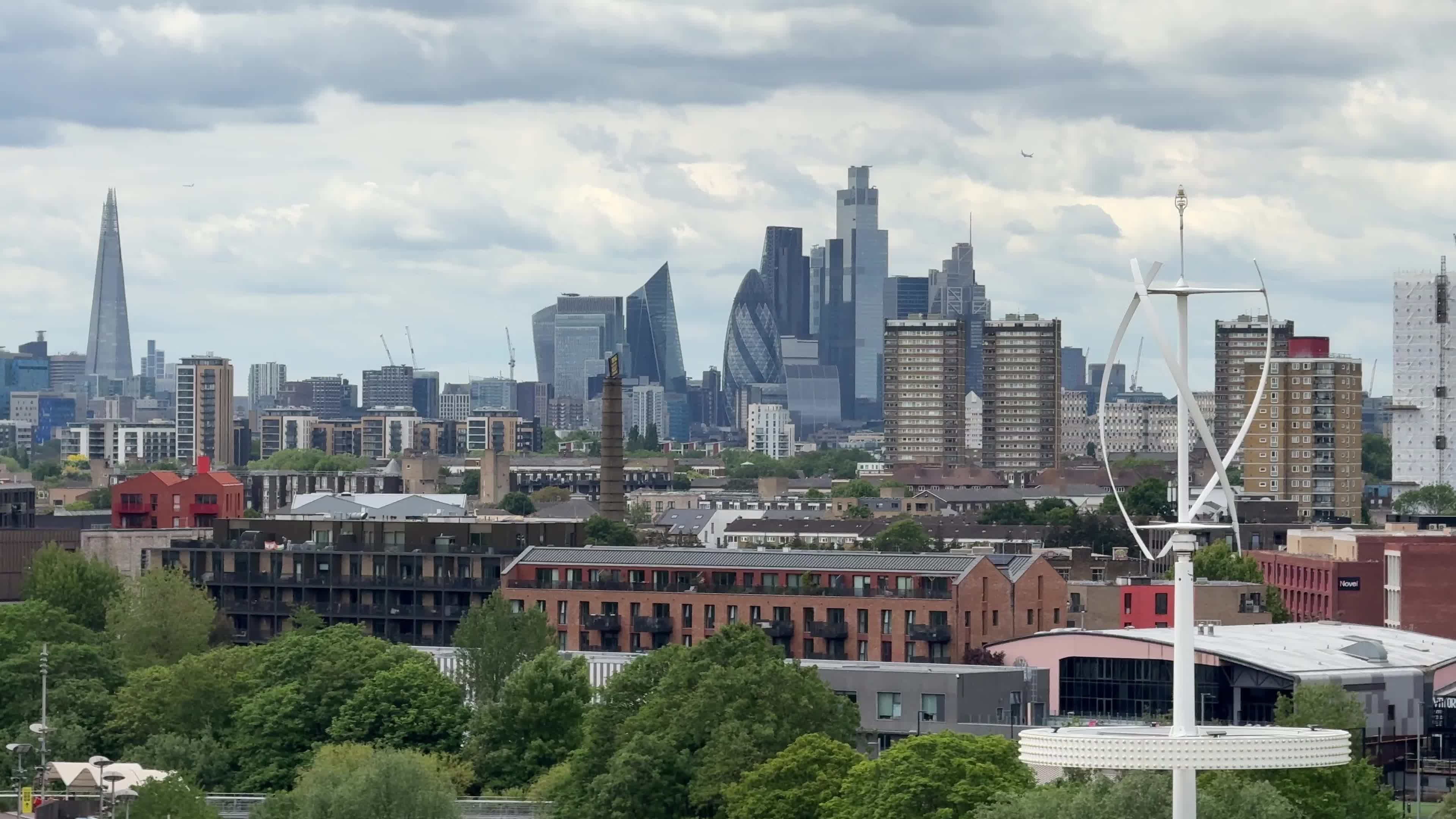 View of East London