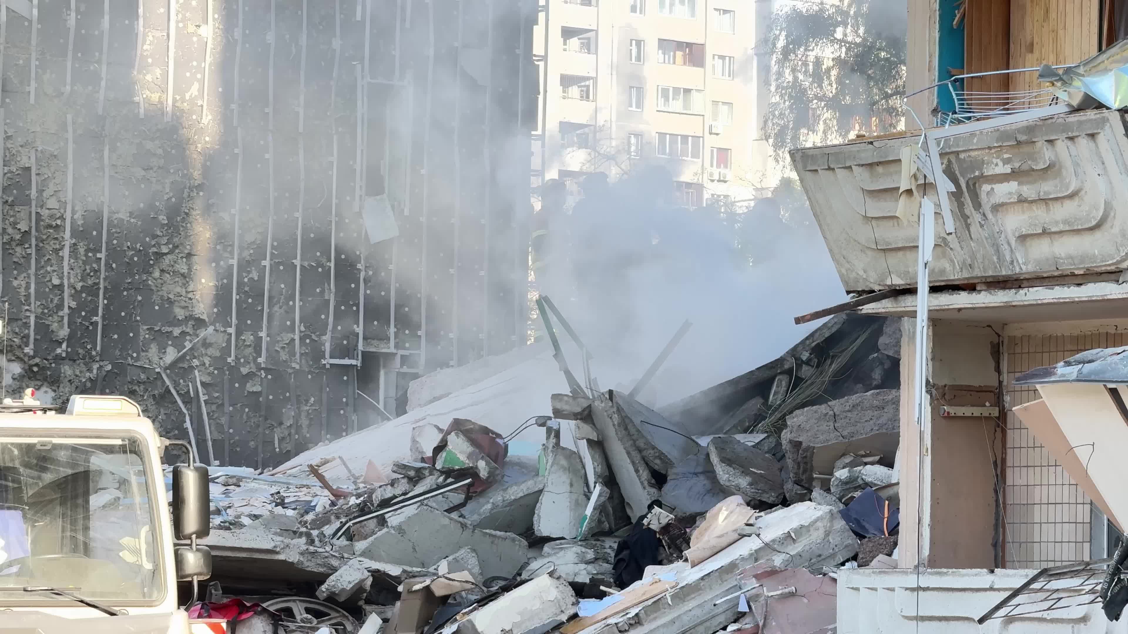 The largest combined Russian missile and drone attack on Kyiv, Ukraine