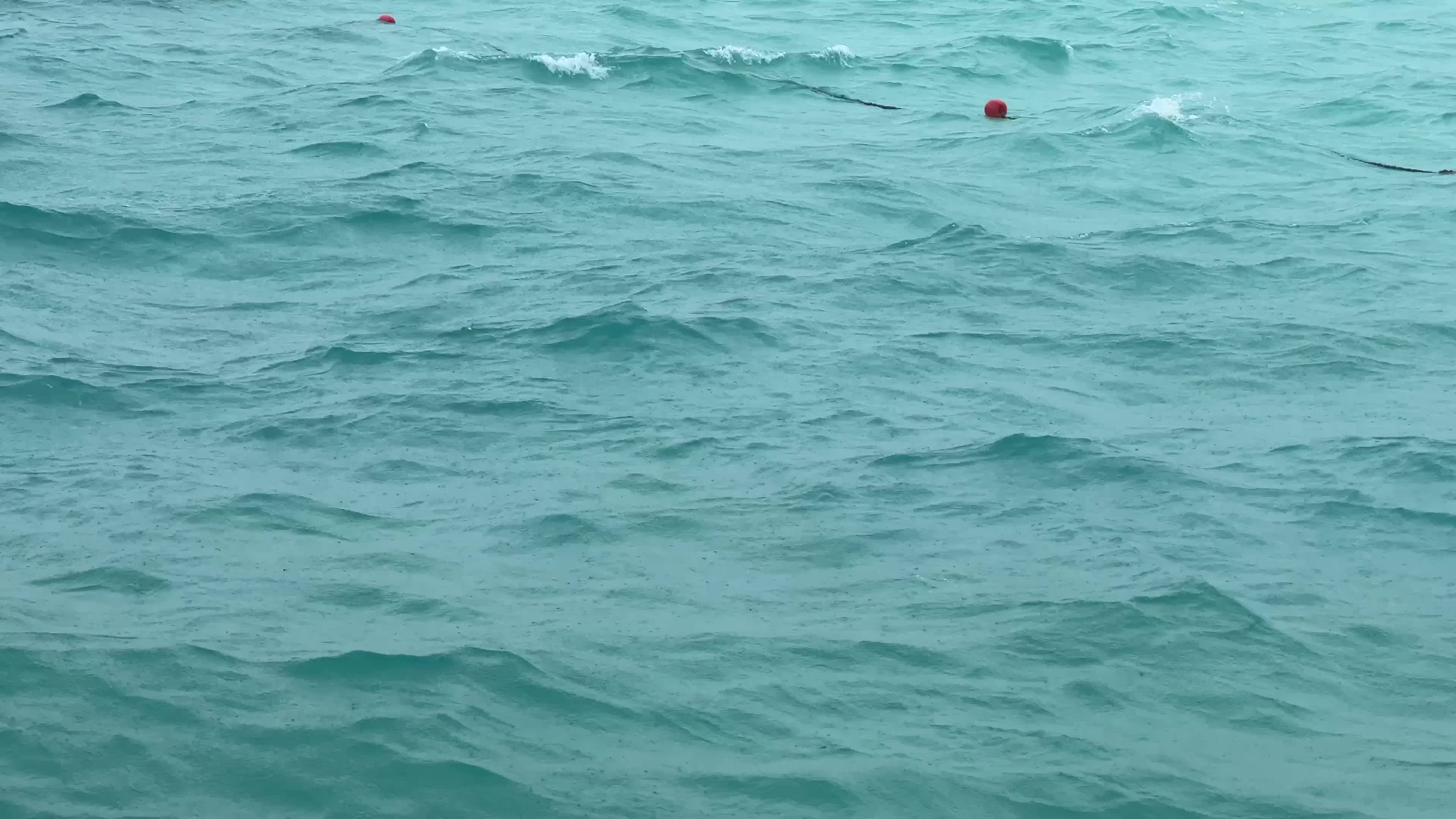 Rainy day in Motu Tevairoa