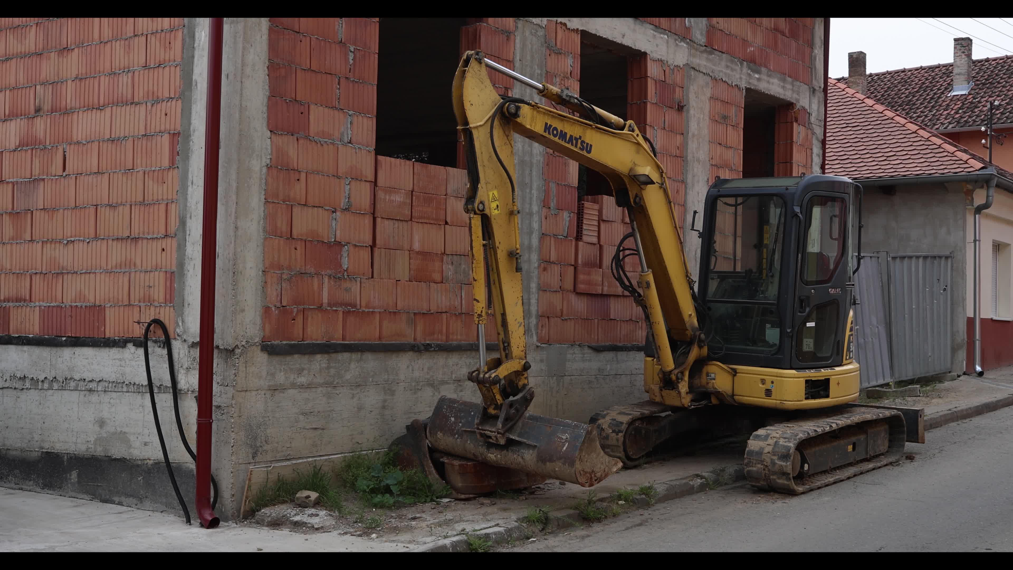 Komatsu excavator