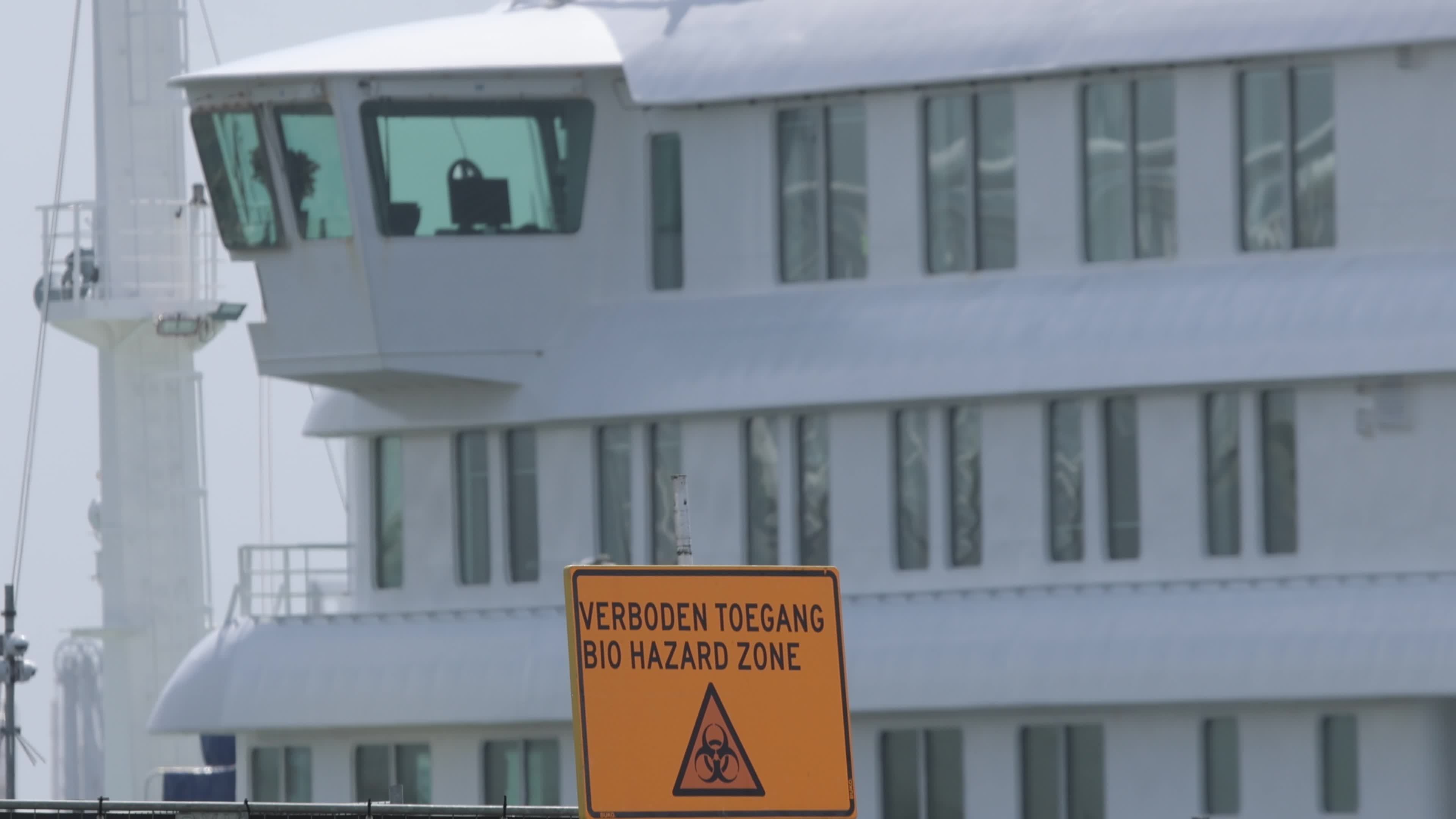 MV Hondius Cruise Ship In Quarantine In The Netherlands after hit by Hantavirus