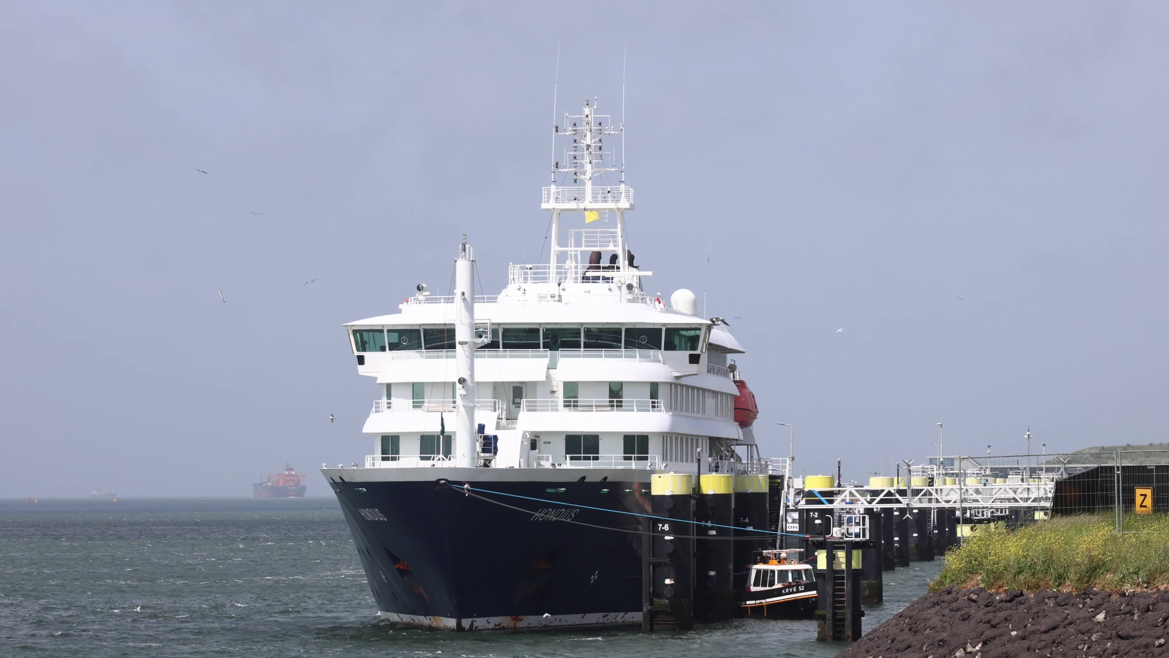 MV Hondius Cruise Ship In Quarantine In The Netherlands after hit by Hantavirus