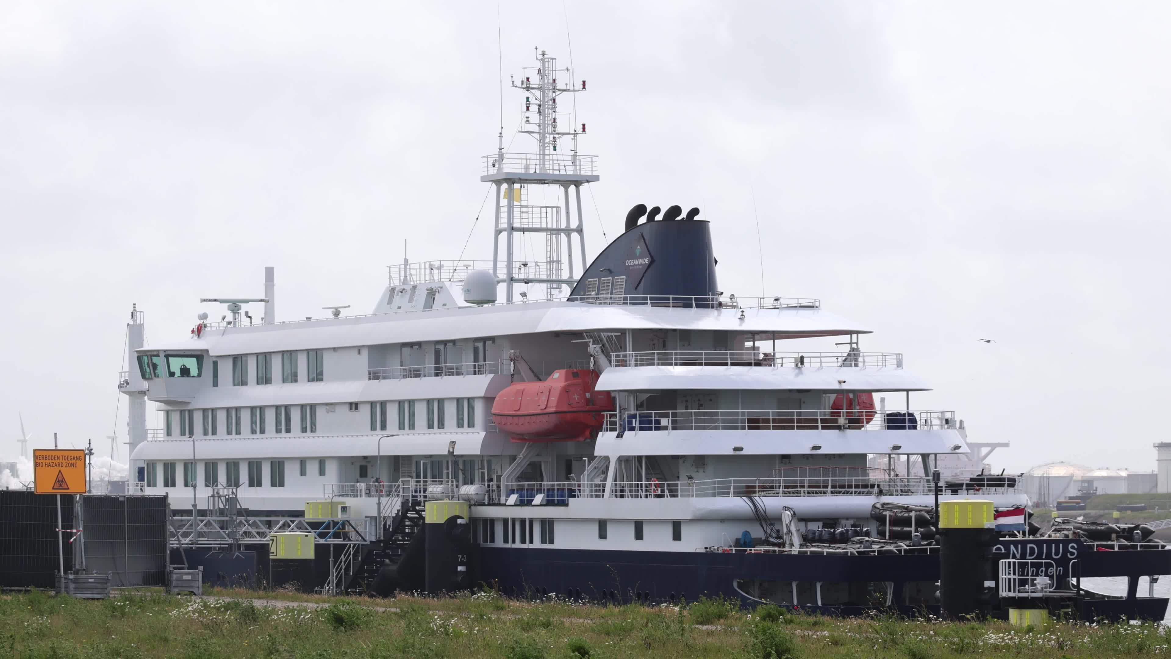 MV Hondius Cruise Ship In Quarantine In The Netherlands after hit by Hantavirus