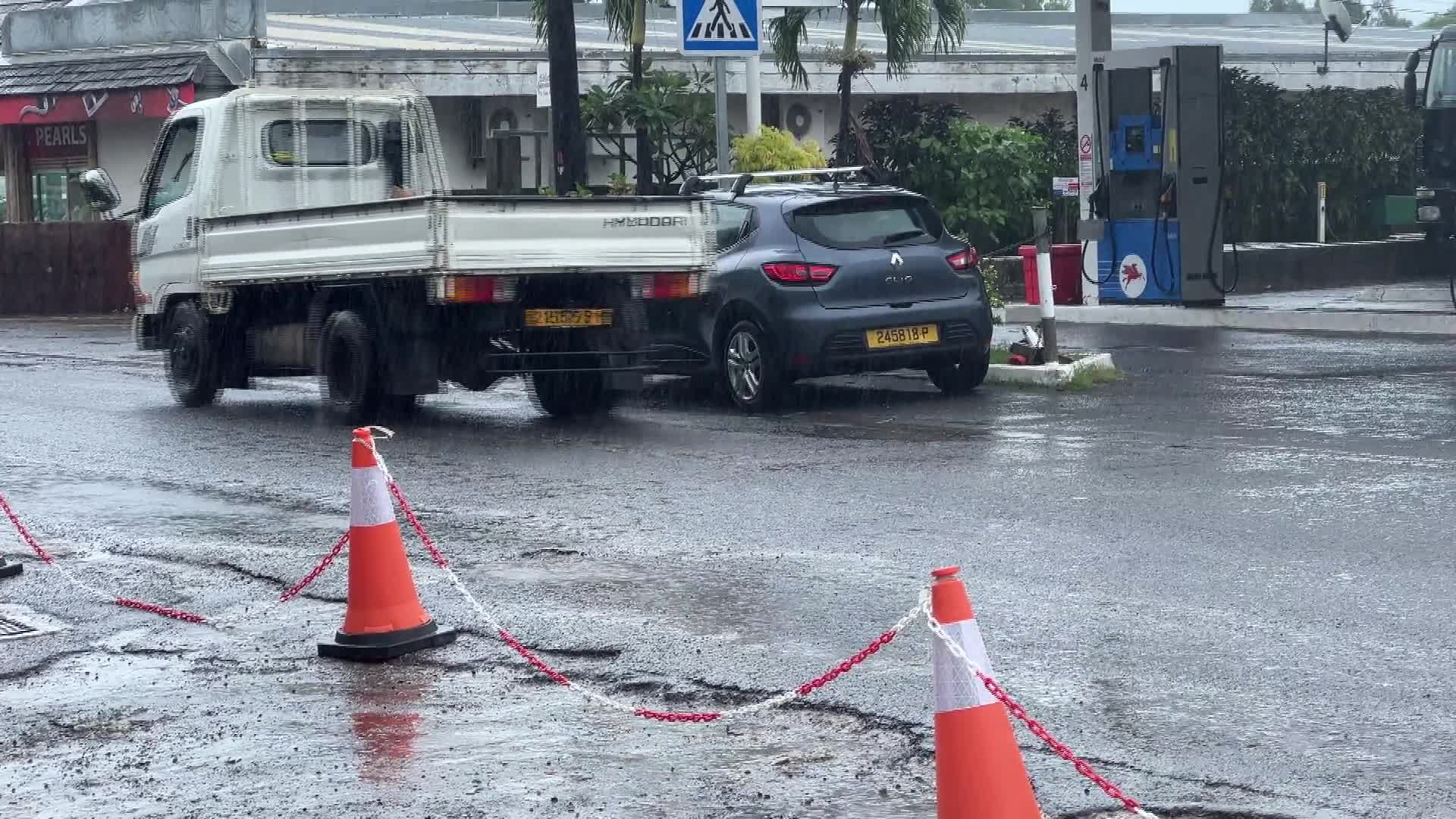 Heavy rain in Bora Bora - 05/19/2026