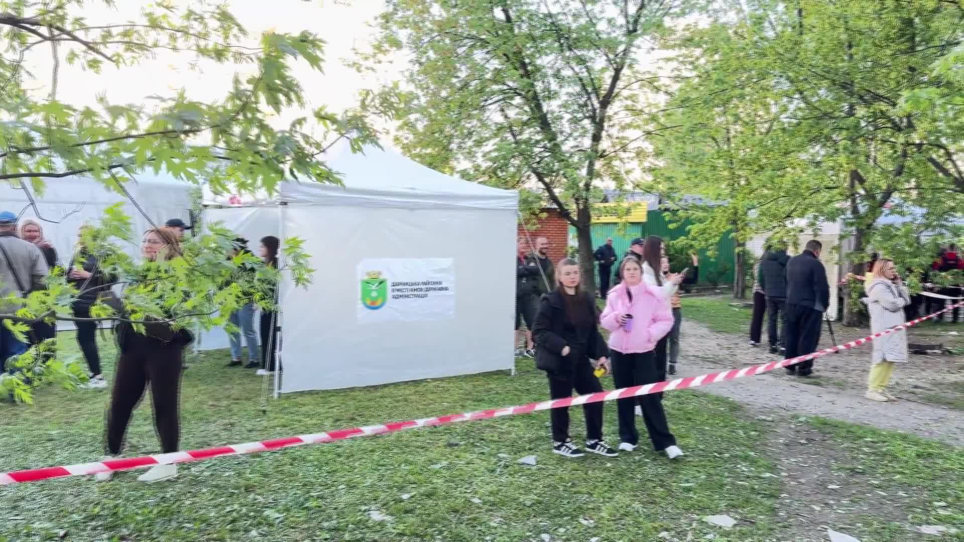 The largest combined Russian missile and drone attack on Kyiv, Ukraine - 05/14/2026