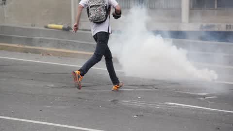 Anti-Government Protest In Caracas