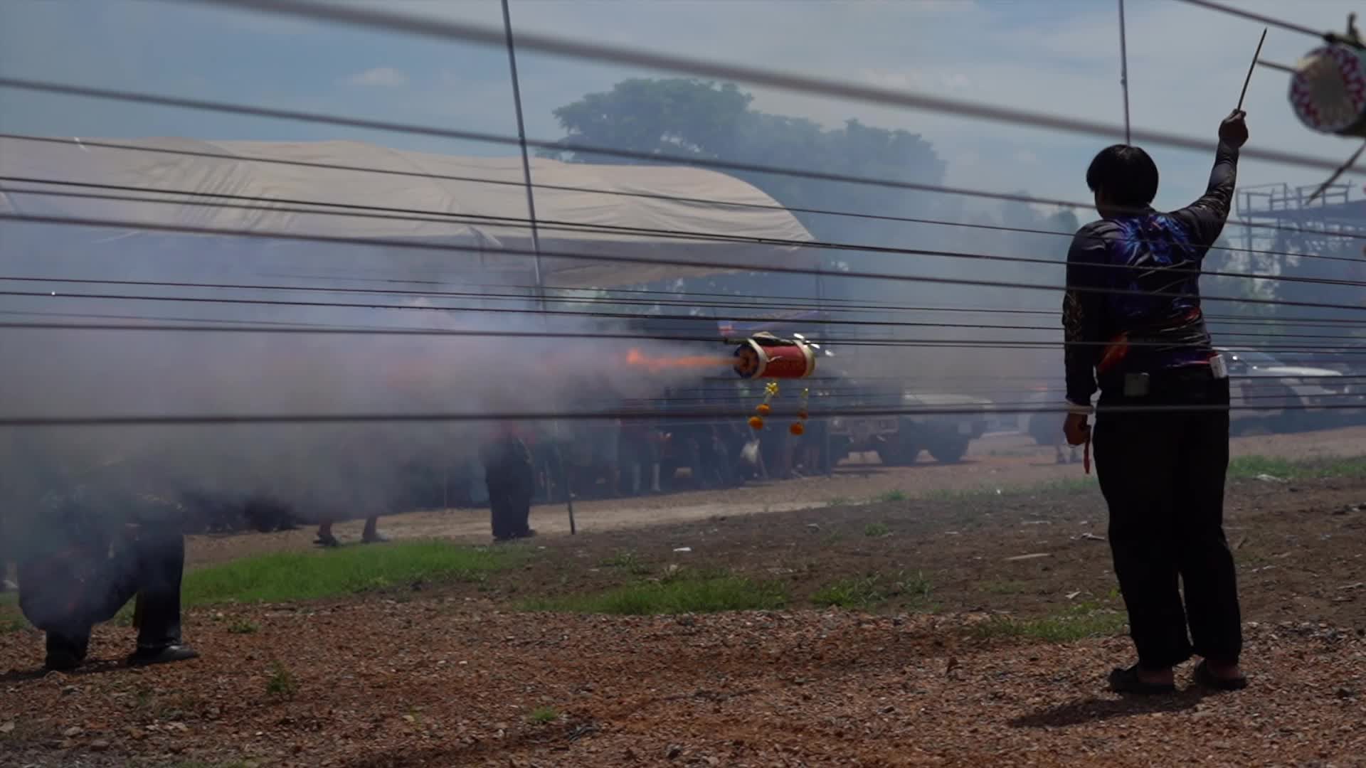 Mon Traditional Rocket Festival.