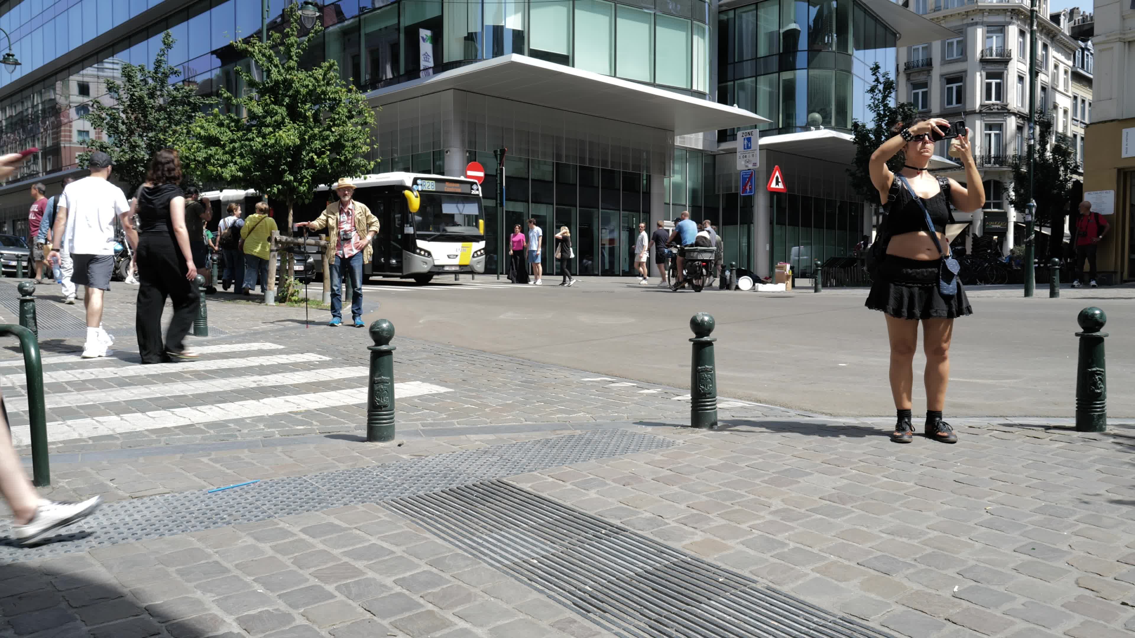 Brussels daily life Rue Sainte-Catherine