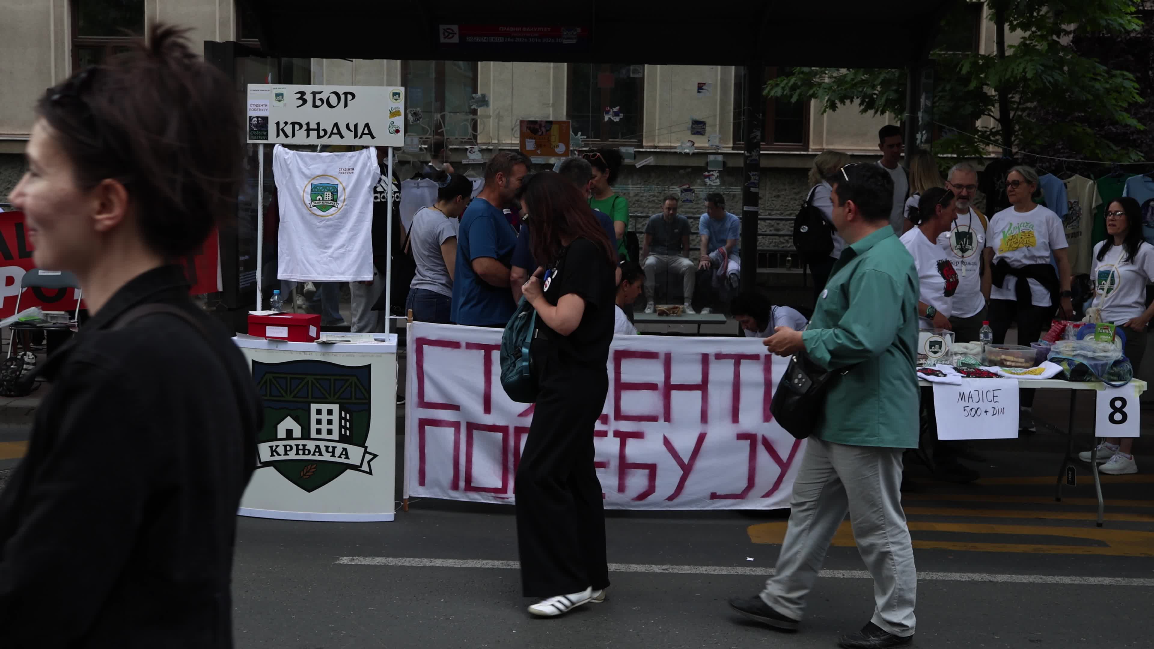 Protesta a Belgrado