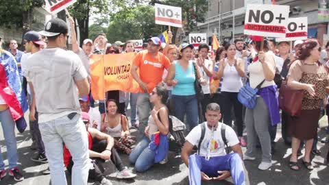 Anti-Government Protest In Caracas