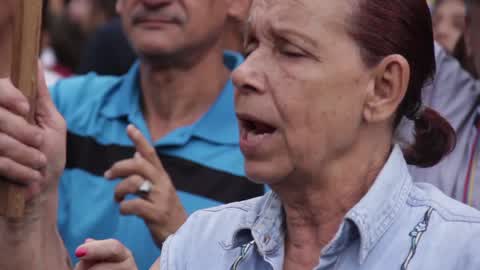 Anti-Government Protest In Caracas