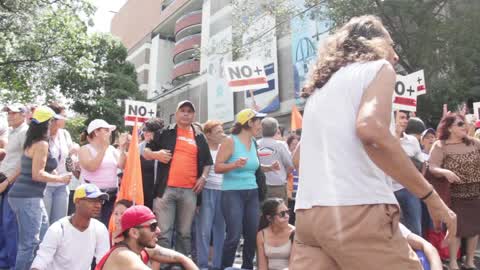 Anti-Government Protest In Caracas
