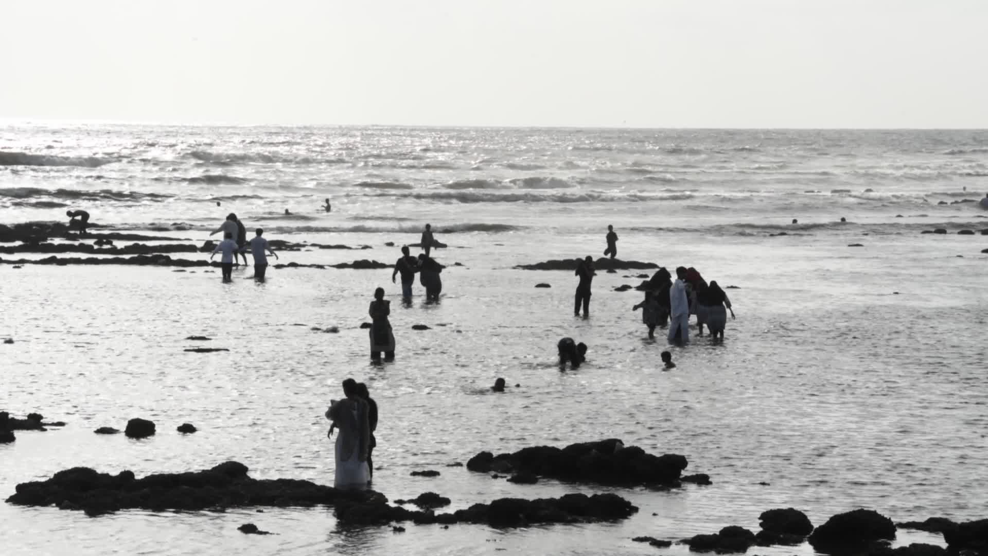 Devotees Throng Haji Ali Dargah In Mumbai
