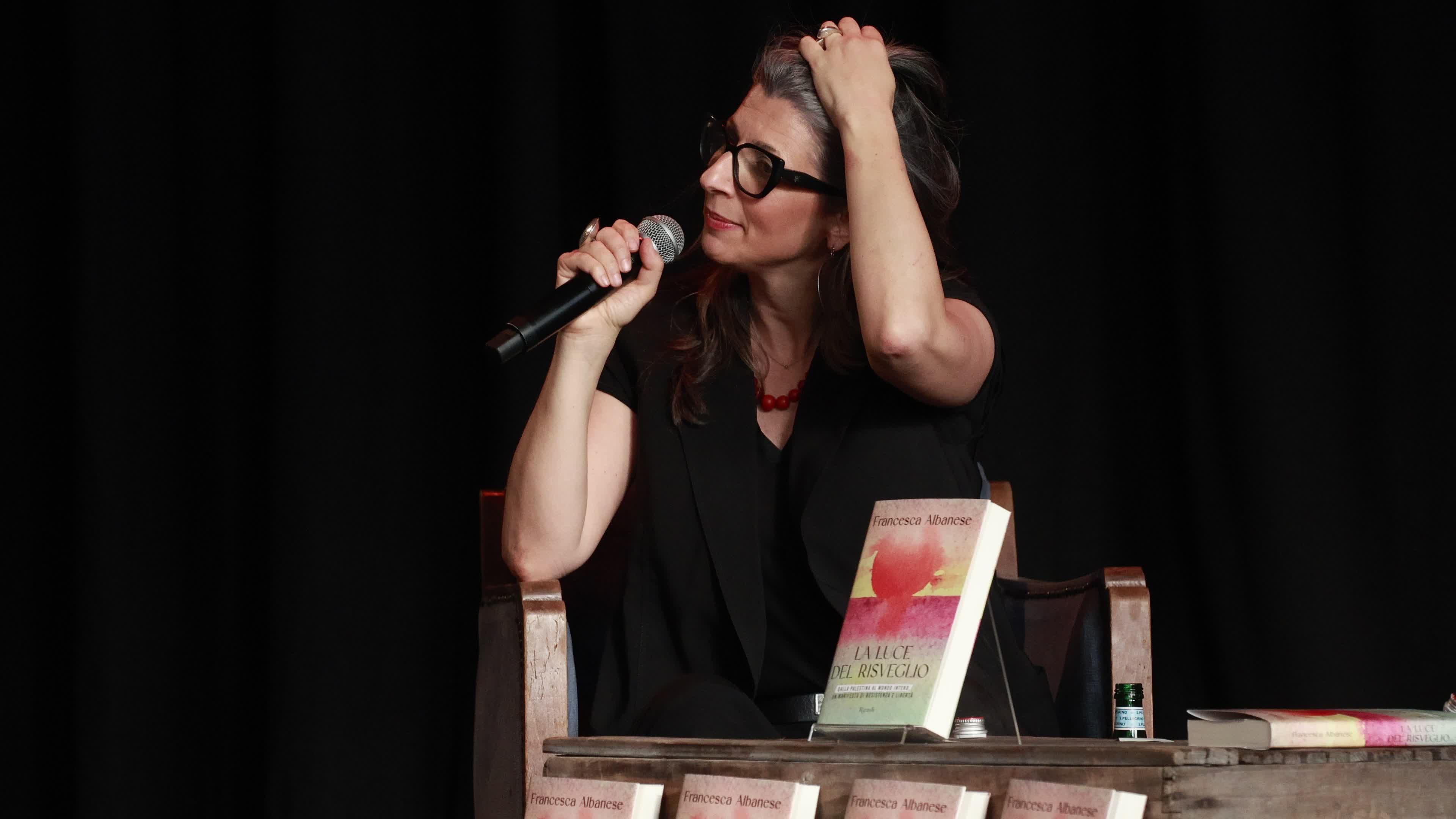 The presentation of the book by Francesca Albanese "The Light of Awakening. From Palestine to the entire world, a manifesto of resistance and freedom" in Milan