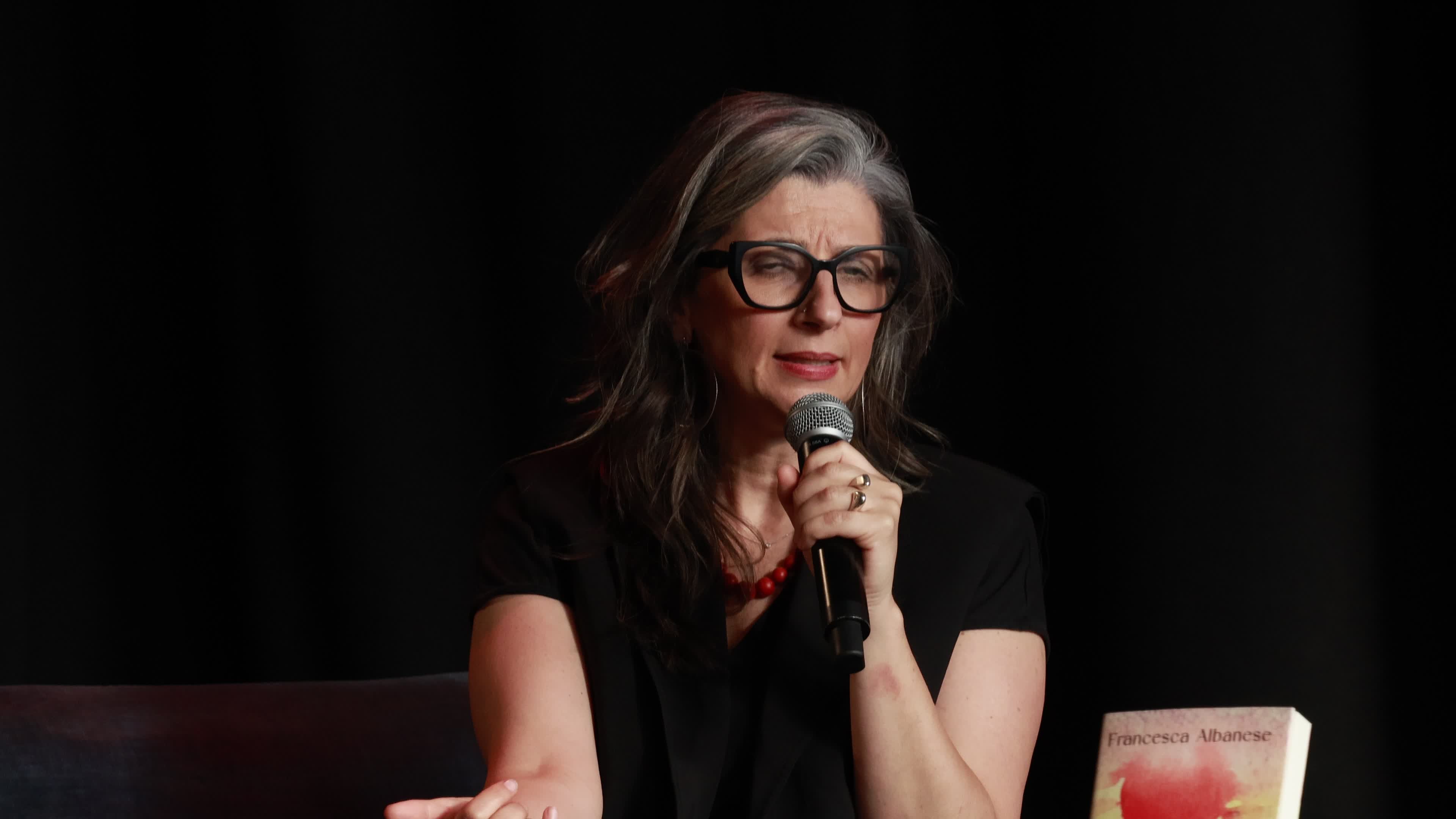 The presentation of the book by Francesca Albanese "The Light of Awakening. From Palestine to the entire world, a manifesto of resistance and freedom" in Milan